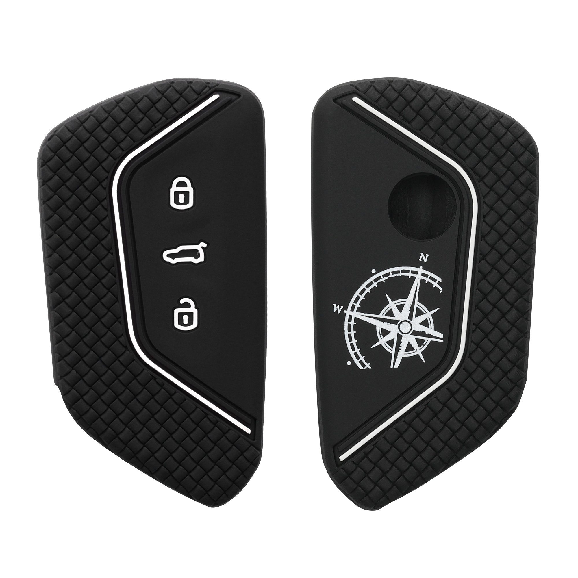 kwmobile Schlüsseltasche Autoschlüssel Hülle für VW Golf 8, Schlüsselhülle Schlüssel Case Cover