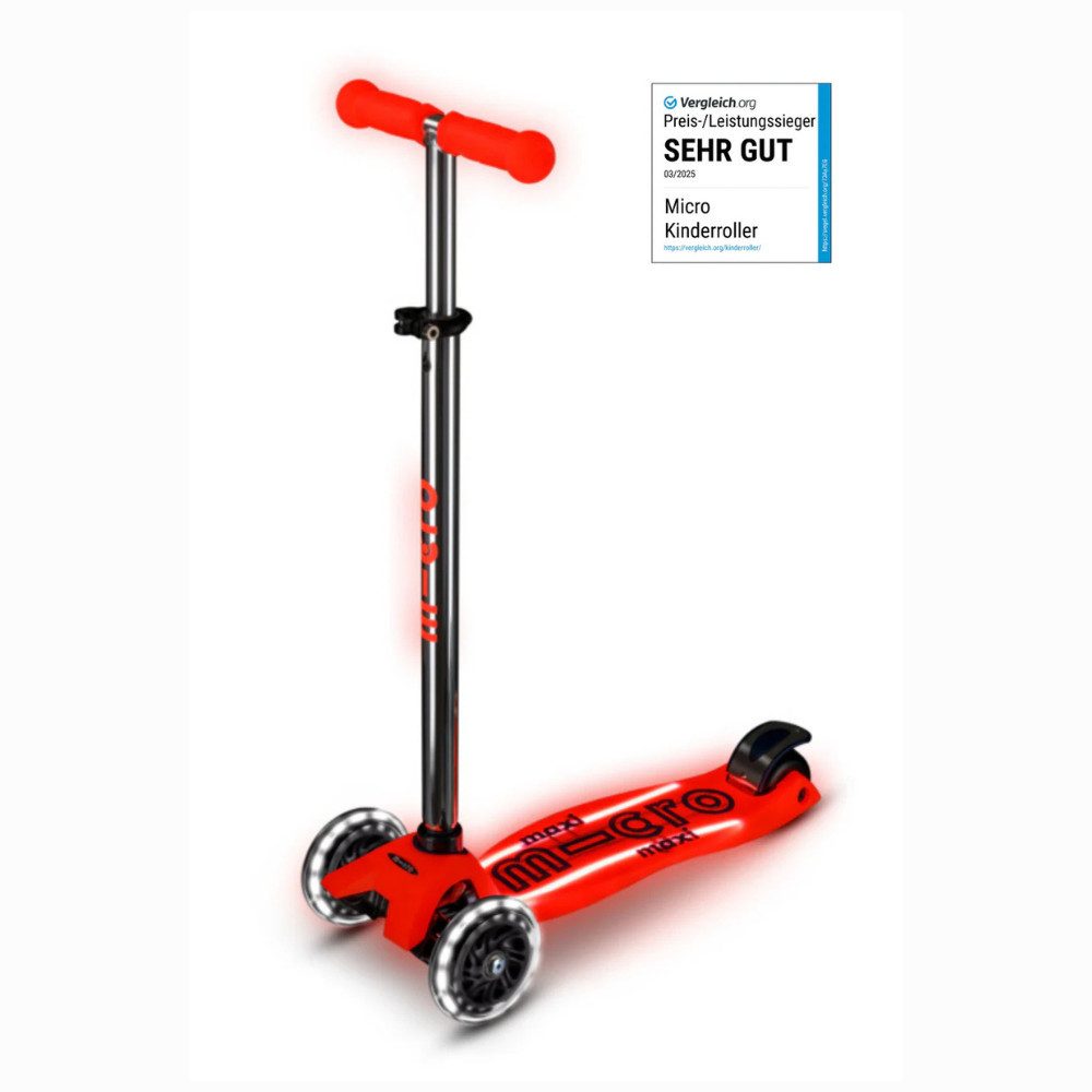 Micro Mobility Balance Scooter Maxi Micro Deluxe Glow LED Plus