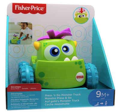 Fisher-Price® Spielzeug-Monstertruck Fisher-Price grüner Monster-Truck mit Rollbewegung, (1-tlg)