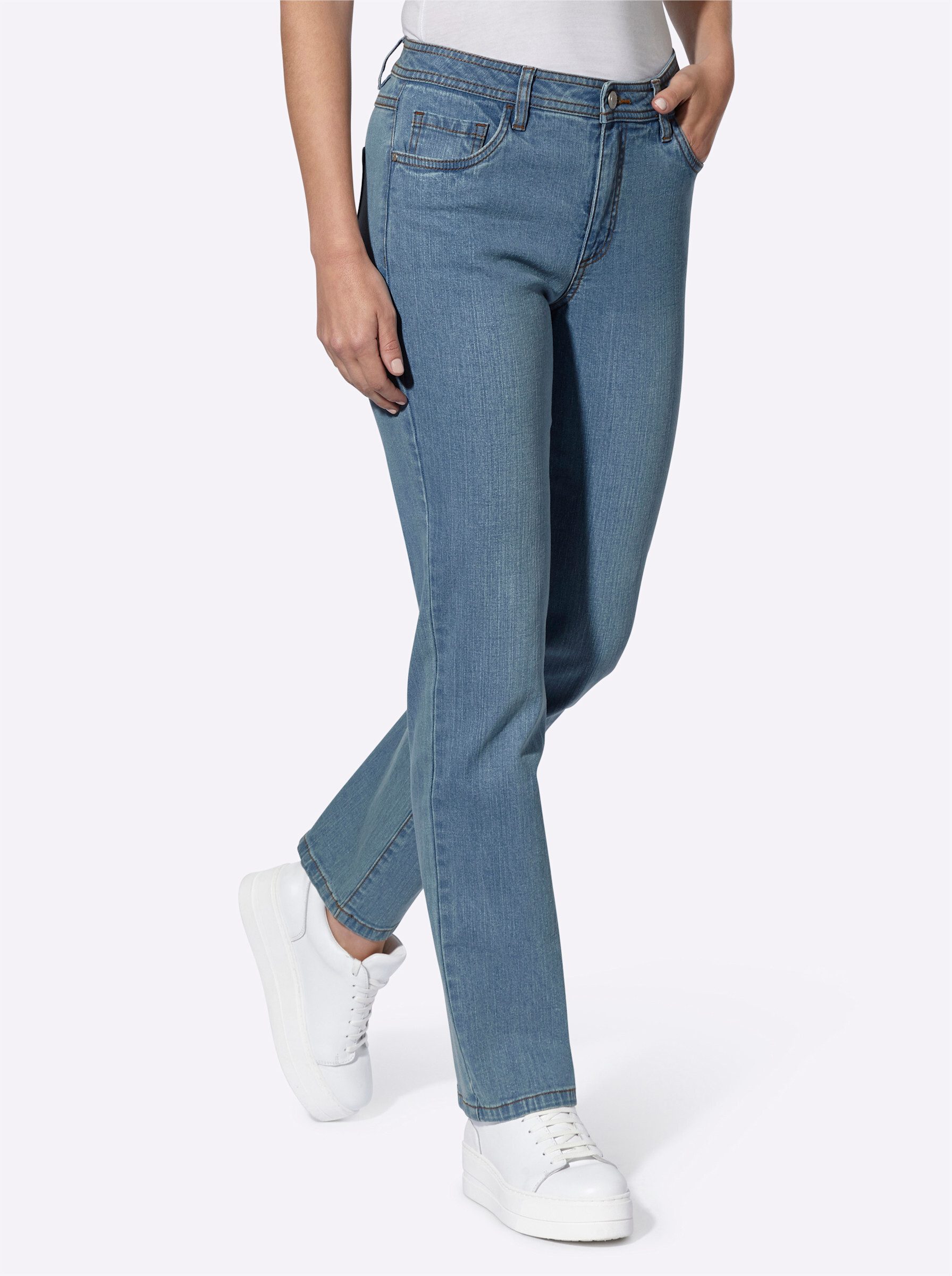 Witt Bequeme Jeans 5-Pocket-Jeans komfortabel