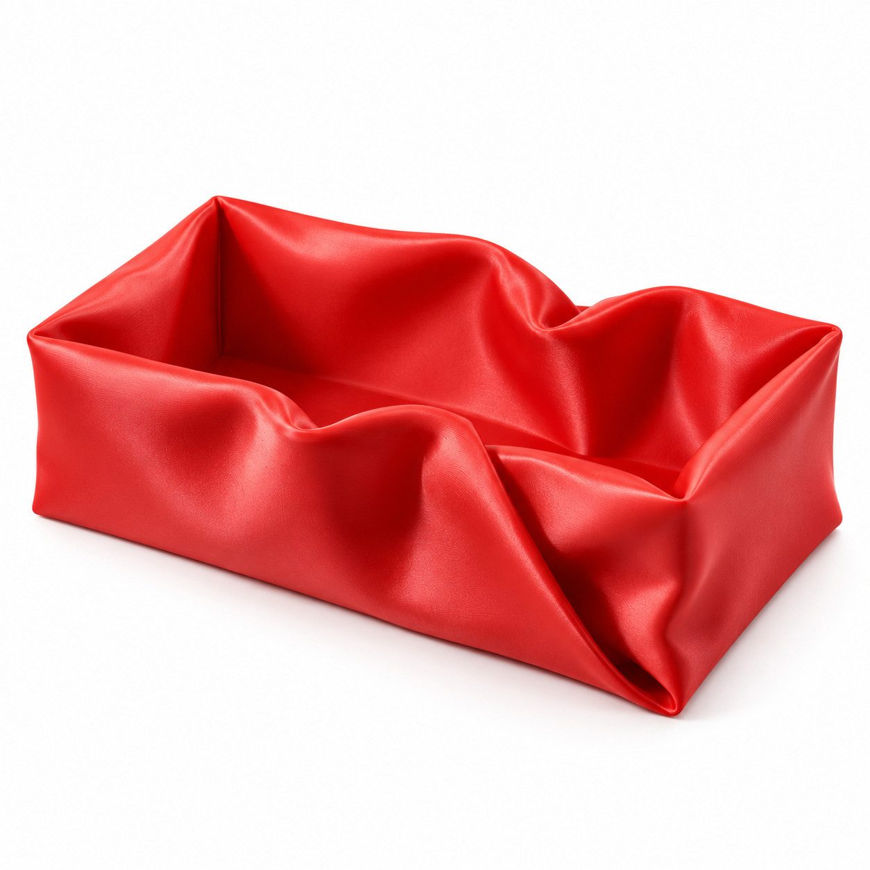 Alpha Electronics Aufbewahrungsbox Organizer im Stofffalten-Design Schmuck Organizer & Dekoschale (Sparangebot, 1 St., modern & elegant), für Kosmetik & Accessoires