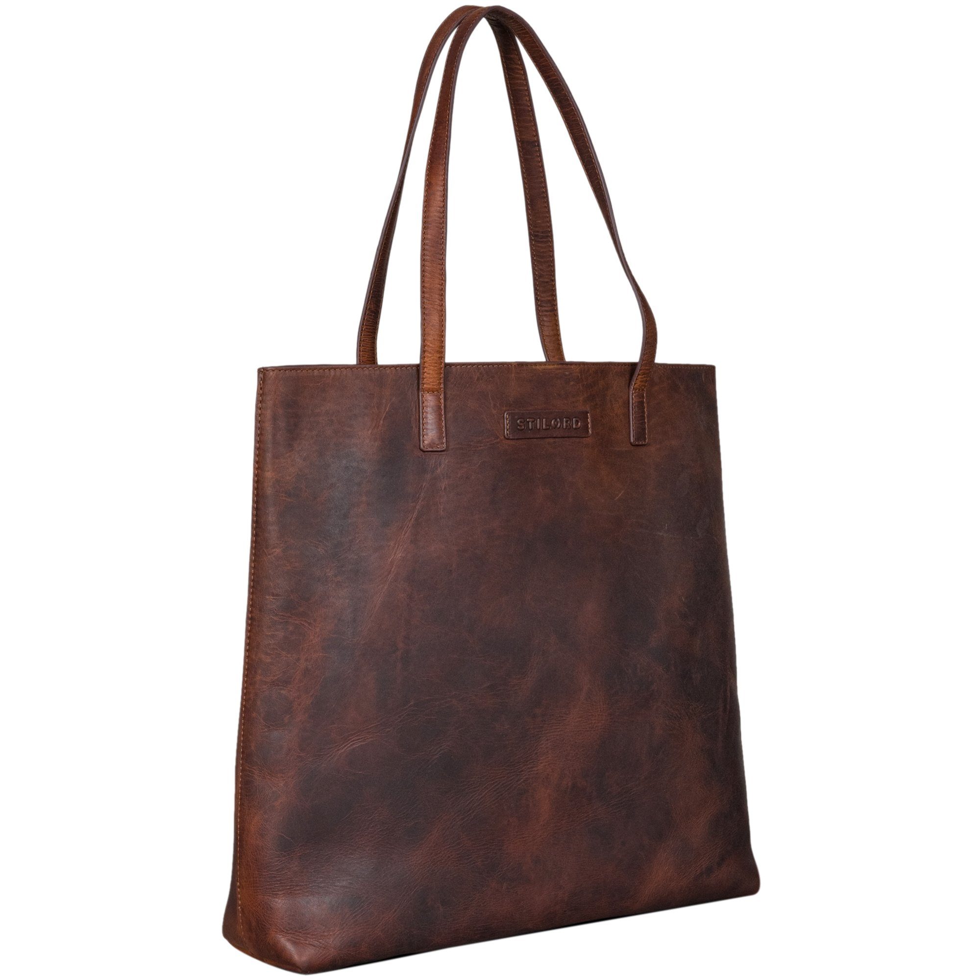 STILORD Handtasche "Carlotta" Leder Shopper Tasche Damen Groß