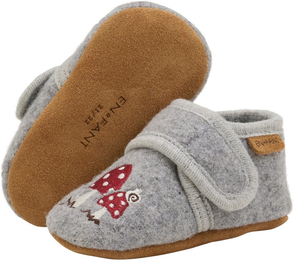 EN FANT Wool Slippers with Embroidery Hausschuh – Bild 3 von 3