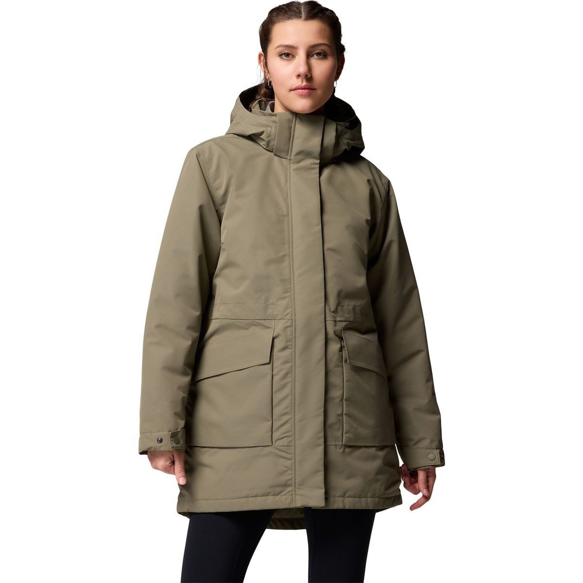 Columbia Outdoorjacke Women's Pulaski Waterproof Hooded Parka Wasserdichter Parka mit innovativer Wärmetechnologie und