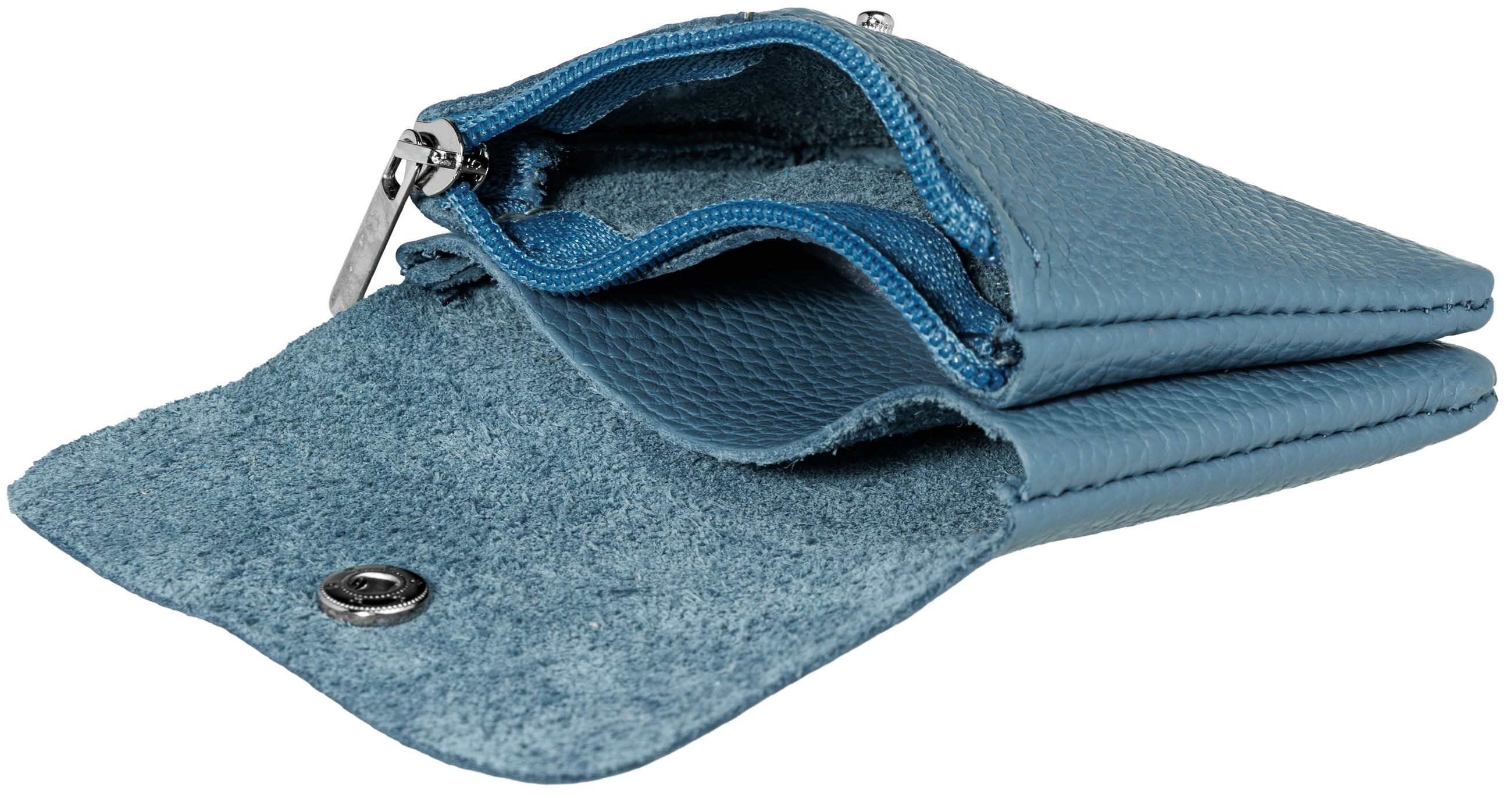 Caspar Geldbörse kleines Echtleder Portemonnaie eleganter günstig online kaufen