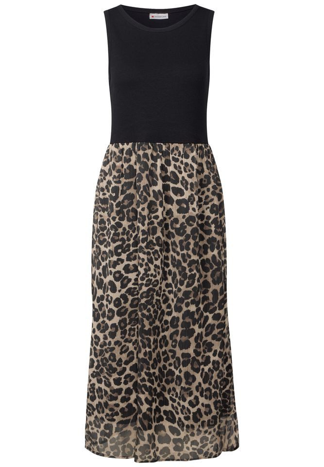 STREET ONE Midikleid – Ärmelloses Sommerkleid günstig online kaufen