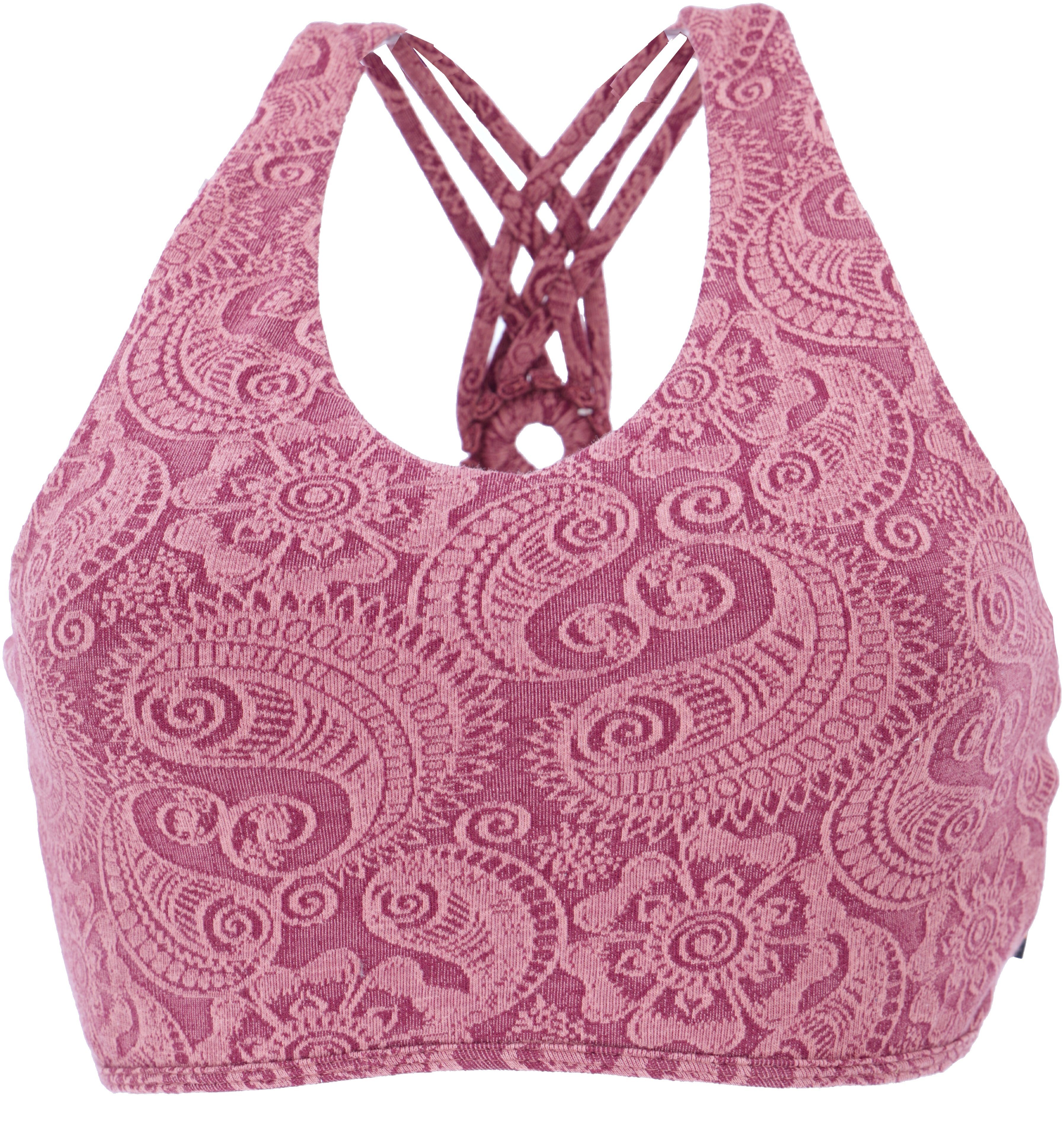 Guru-Shop T-Shirt Bauchfeies Top, Bra Top, günstig online kaufen