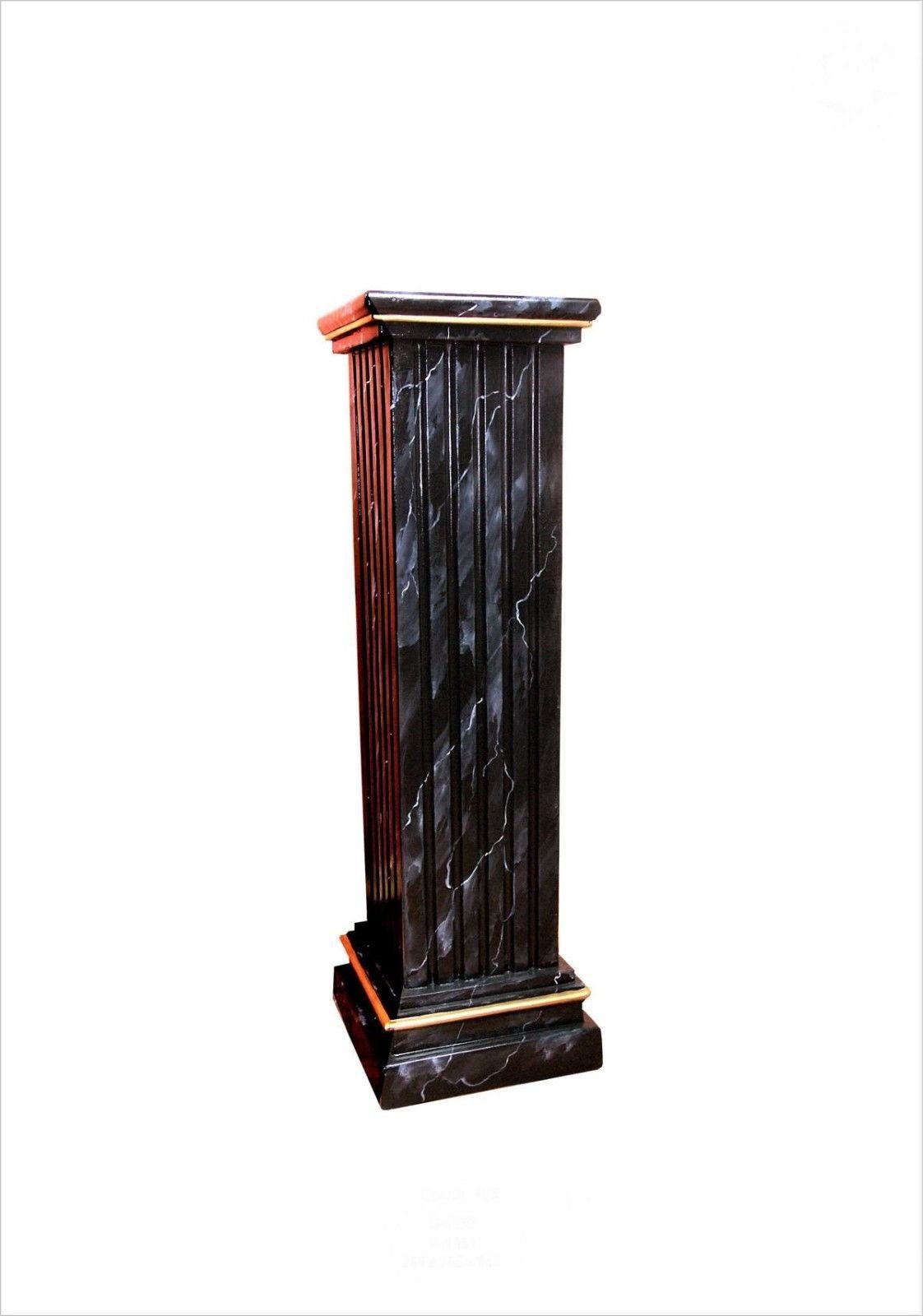 Dekosäule ANTIKES WOHNDESIGN Blumensäule AWD-BS-084 B:26cm H:84cm