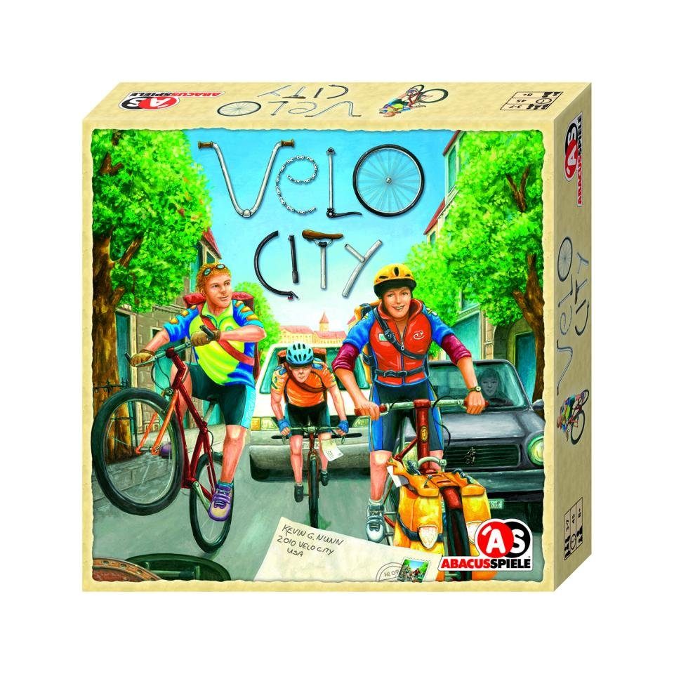Velocity Brettspiel – Spannendes Fahrradkurier-Rennen Für 3–7 Spieler