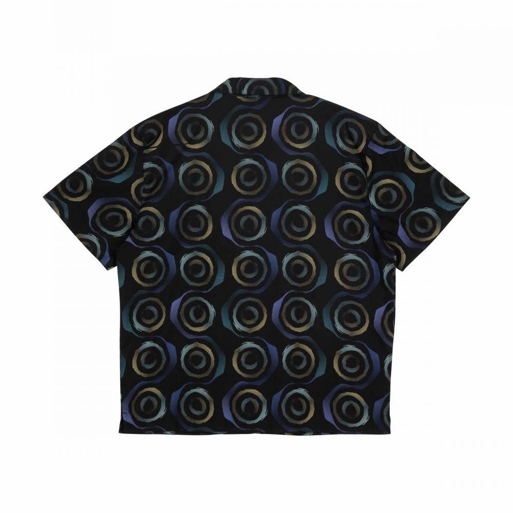 Santa Cruz Kurzarmhemd - Skater Männer Hemd - Baumwollhemd - Boxy Fit Hemd mit Allover Muster