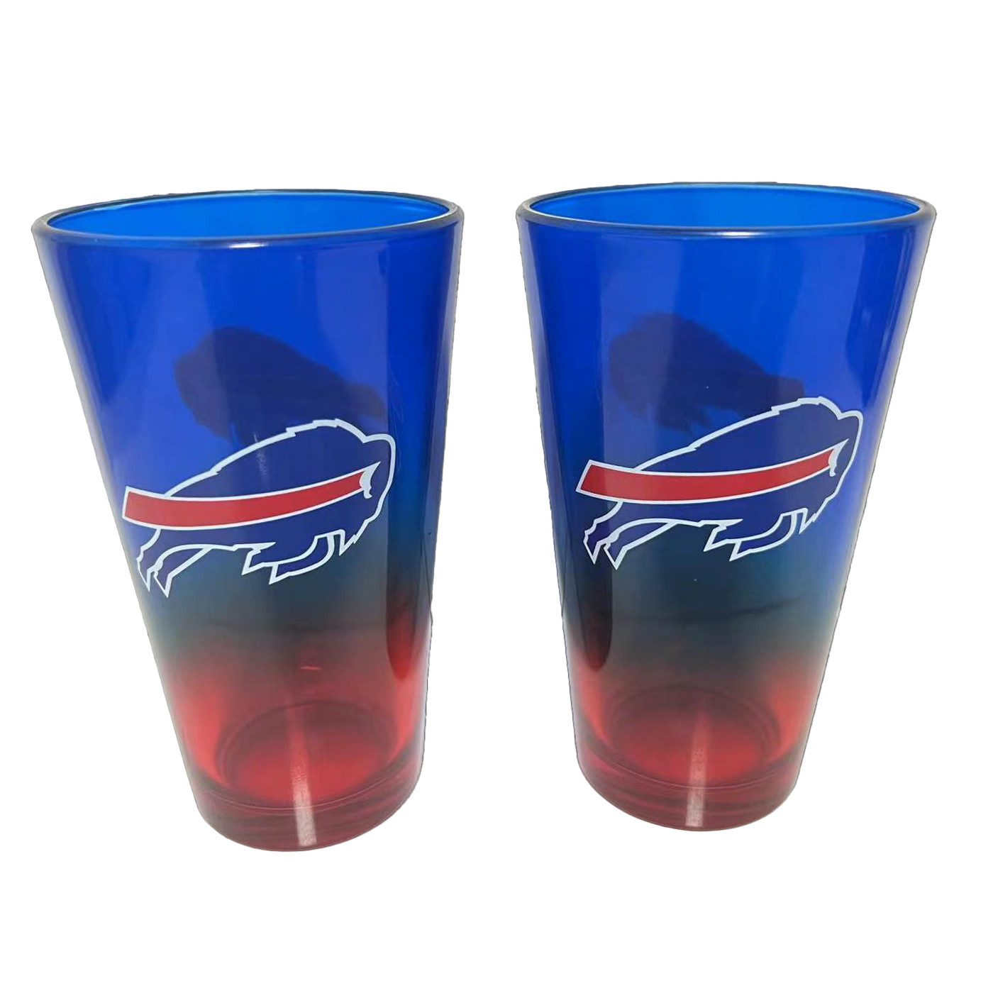 Buffalo Bills Glas Buffalo Bills Pint Glass 2er-Set, Glas