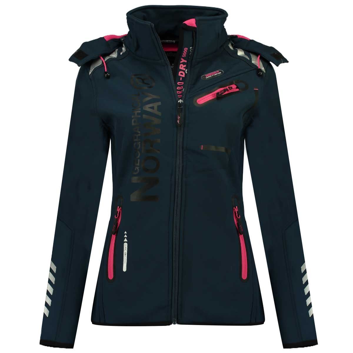 Geographical Norway Softshelljacke Damen Outdoor Jacke günstig online kaufen