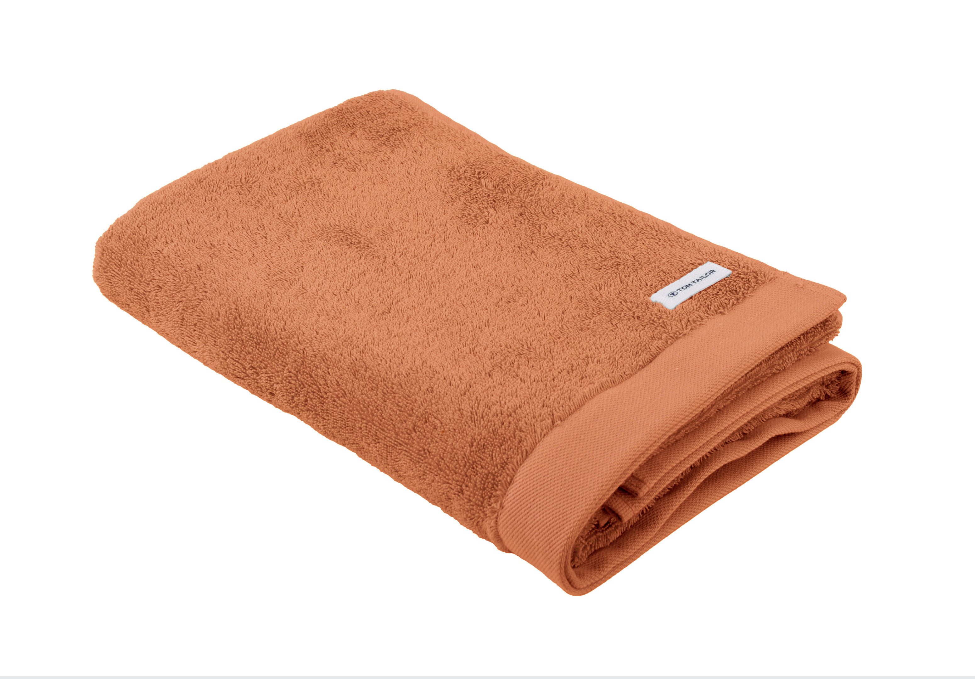 TOM TAILOR HOME Badetuch "COLOR BATH" 100% Baumwolle, 80x200 cm, uni, große günstig online kaufen