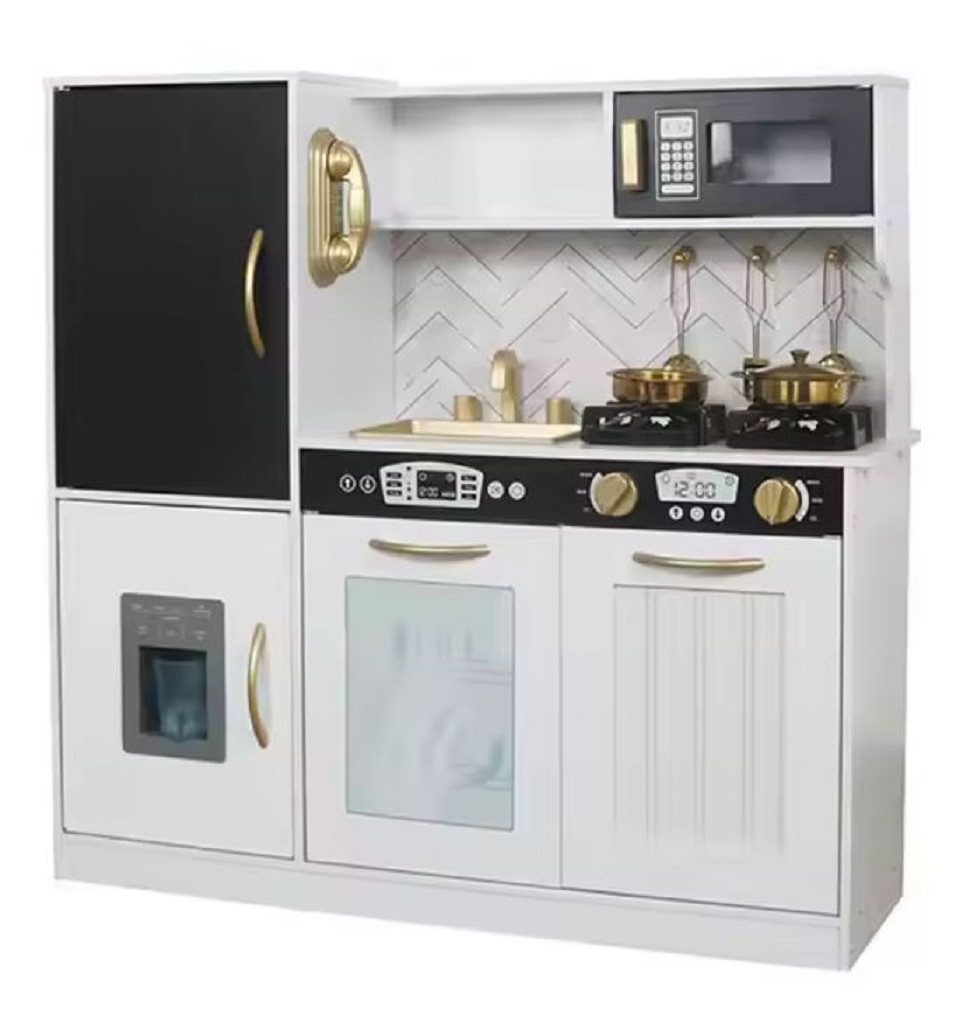 COIL Spielküche Holzküche, Kinderspielküche, Küche mit Zubehör, Große Küche günstig online kaufen