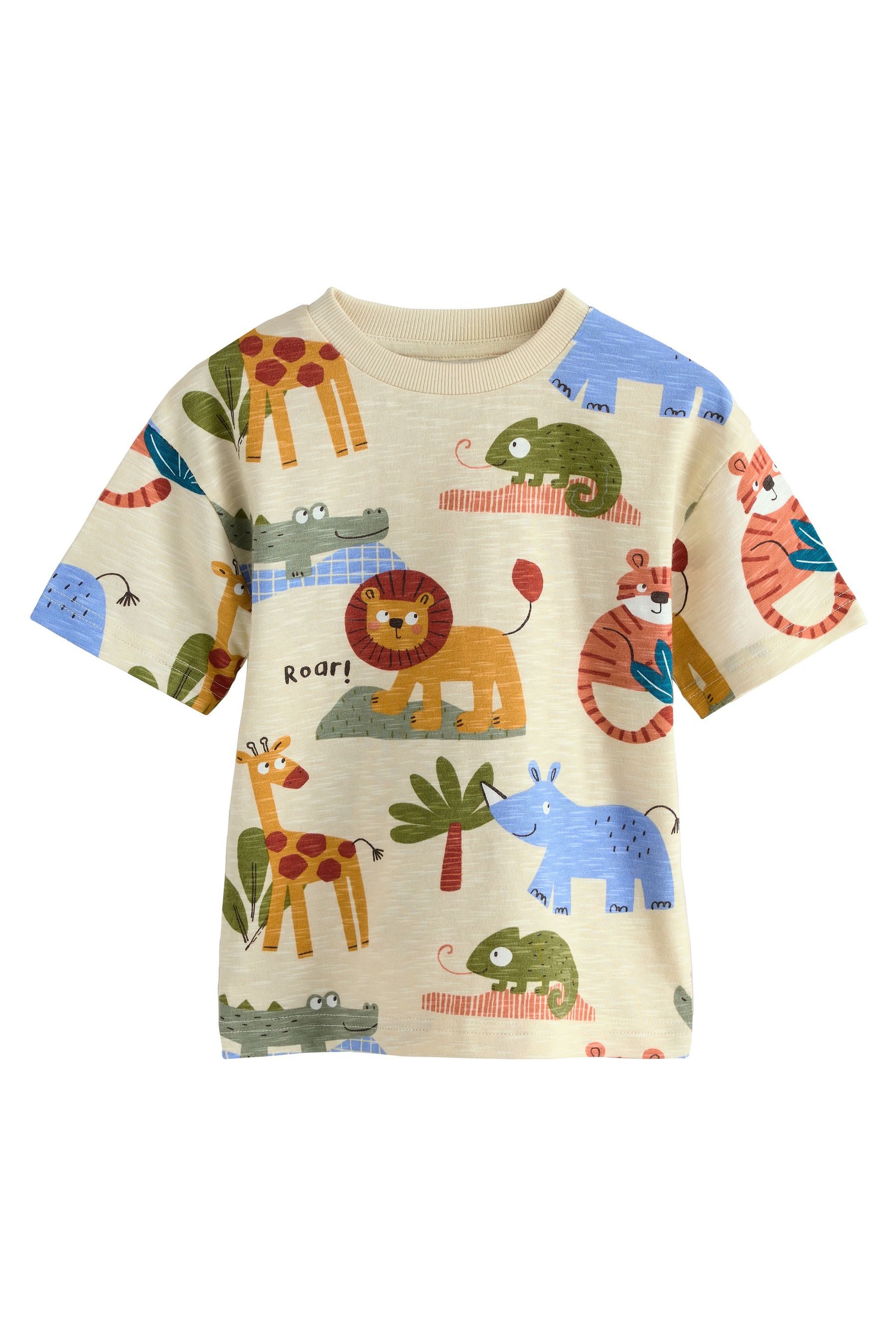 Next T-Shirt T-Shirts mit Applikation, 3er-Pack (3-tlg) – Bild 5 von 5