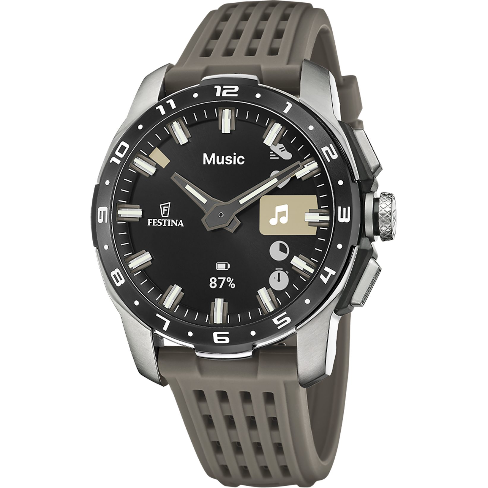 Festina Connected Full D Smartwatch, Armbanduhr, Herrenuhr, Bluetooth, Kamera-Fernbedienung, VO2max