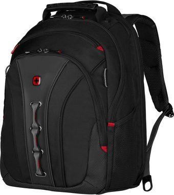 Wenger Laptoprucksack Legacy, schwarz/grau, für Laptops bis 16 Zoll