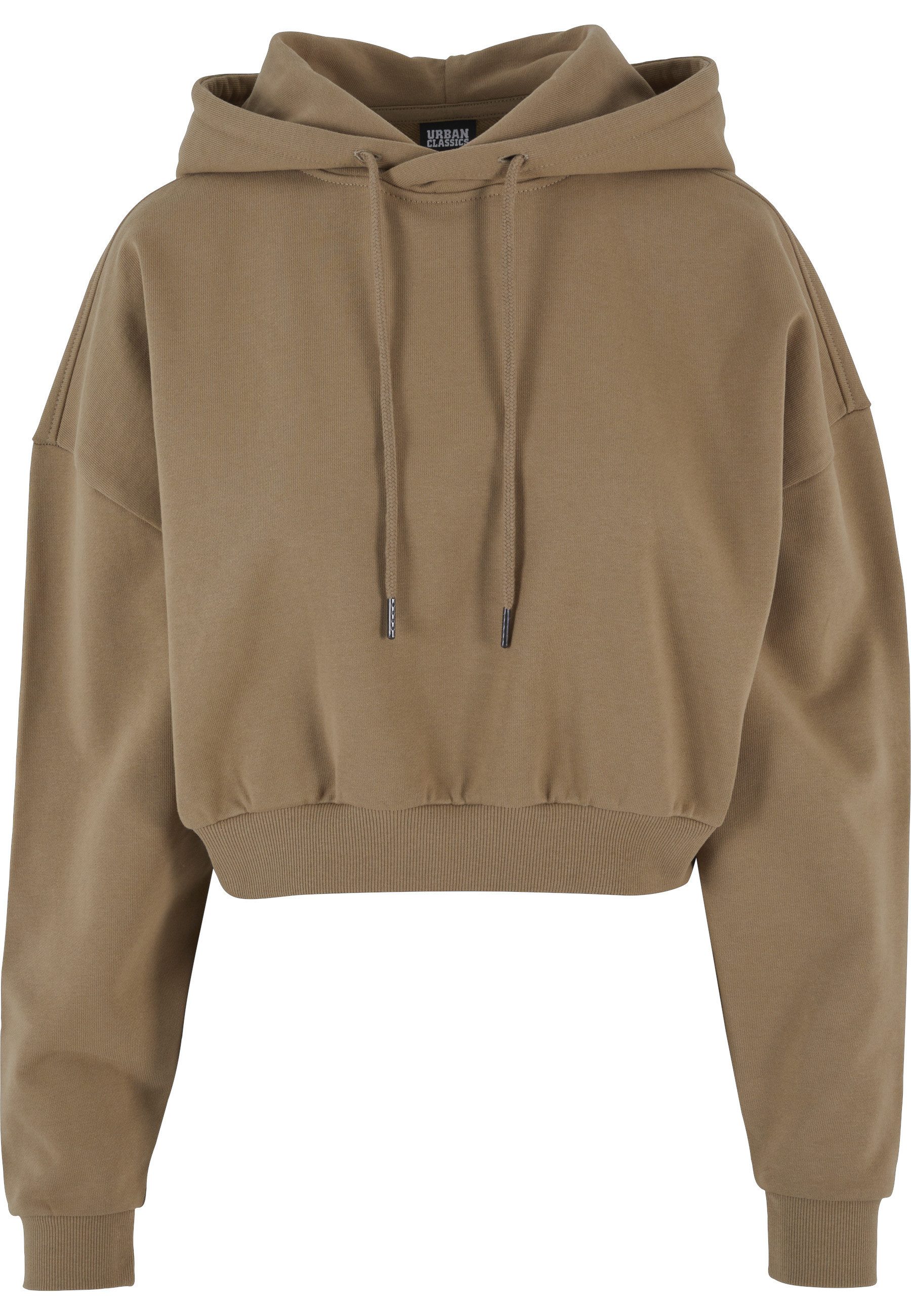 URBAN CLASSICS Kapuzensweatshirt Urban Classics Damen Ladies Cropped Heavy Hoody