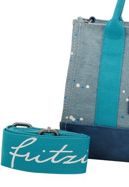 Fritzi aus Preußen Schultertasche Izzy09 Limited Denim, mit breitem Webbing-Schultergurt