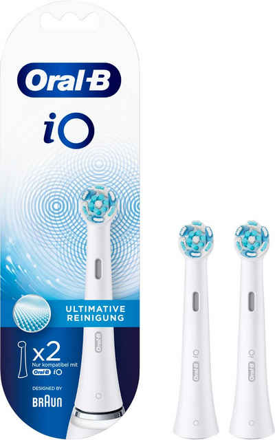 Oral B Aufsteckbürsten iO Ultimative Reinigung, iO Technologie, 2 Stück