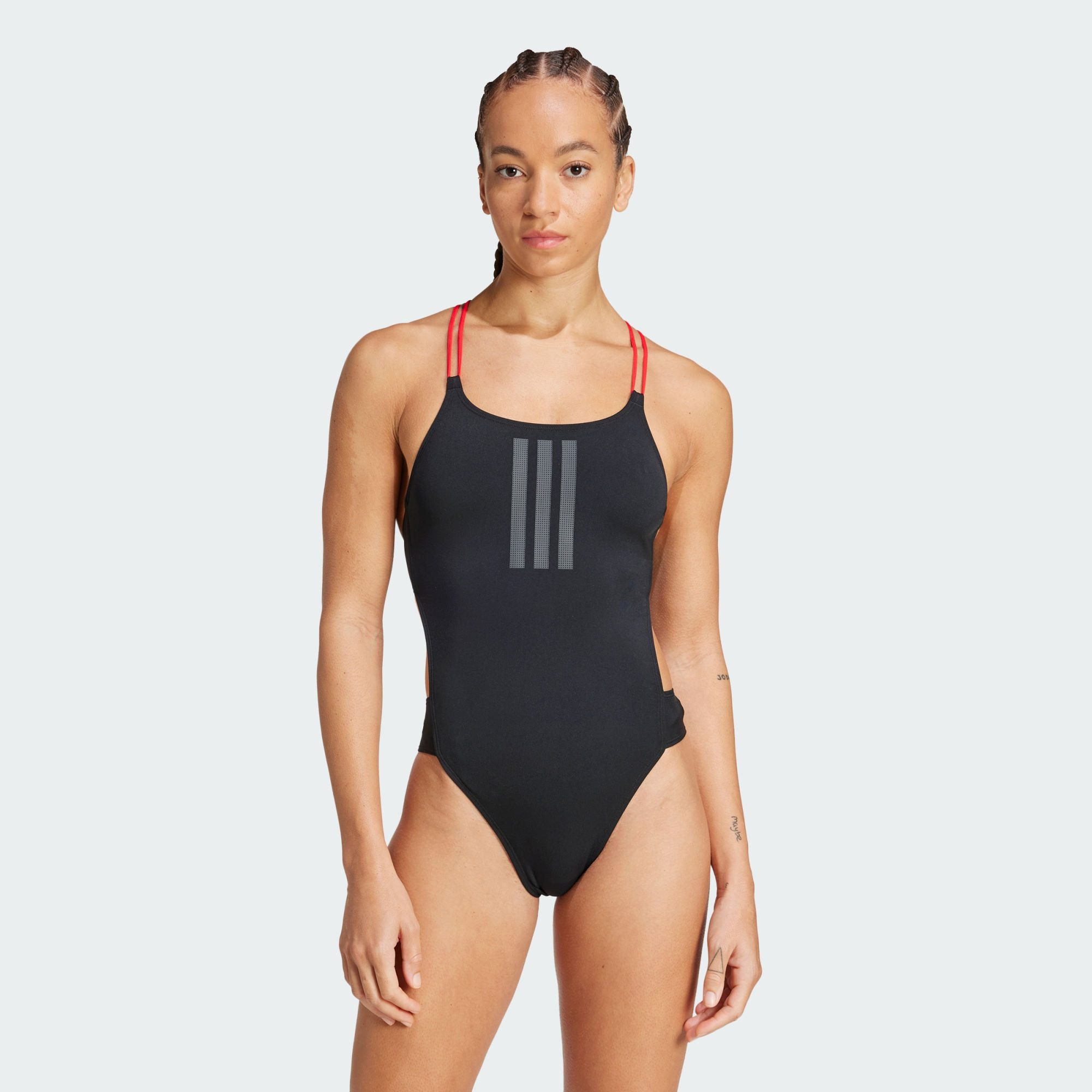 adidas Performance Badeanzug RIPSTREAM 3-STREIFEN X-BACK günstig online kaufen