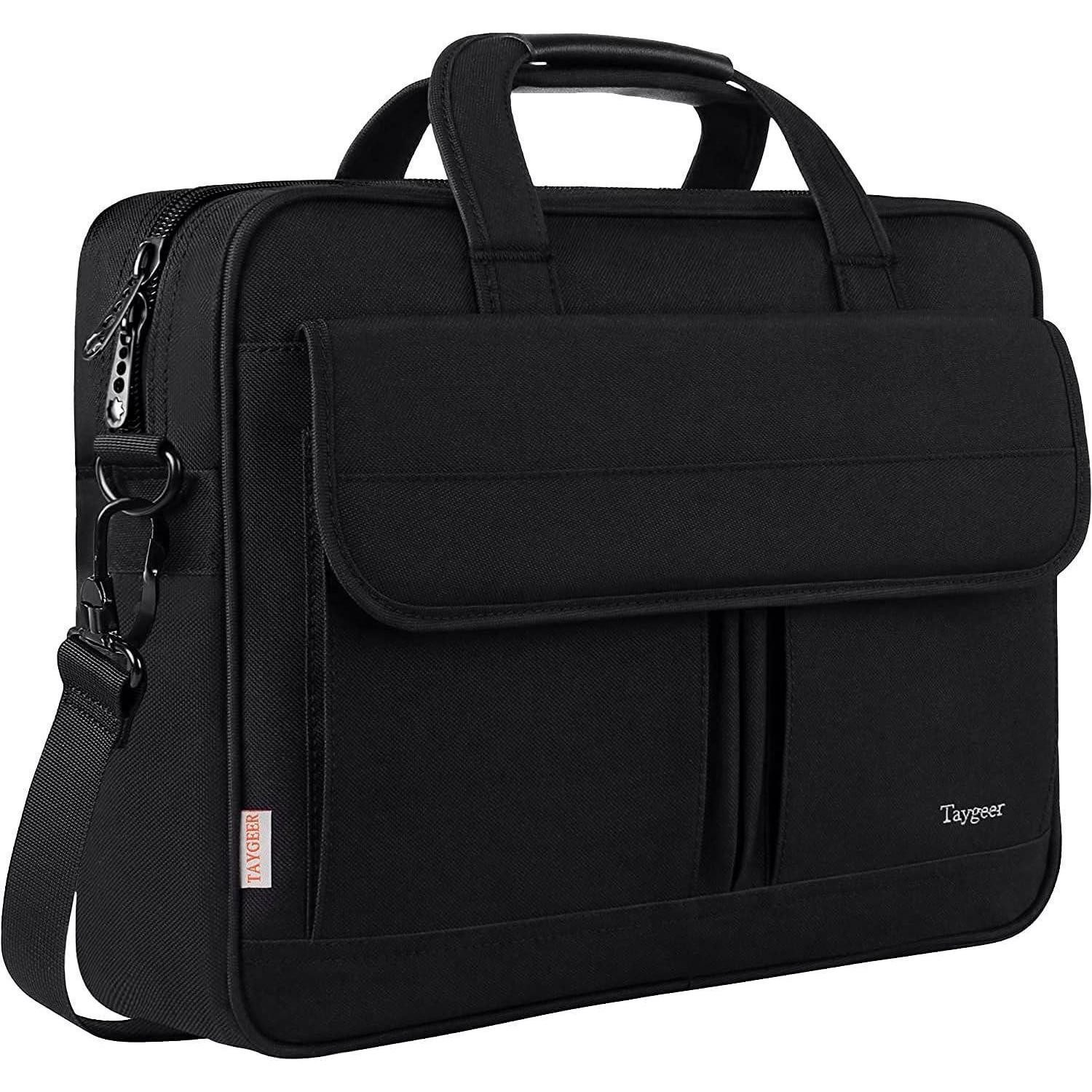 Laptoptasche Laptoptasche 17 Zoll Schwarz Wasserdicht Business Aktentasche Herren