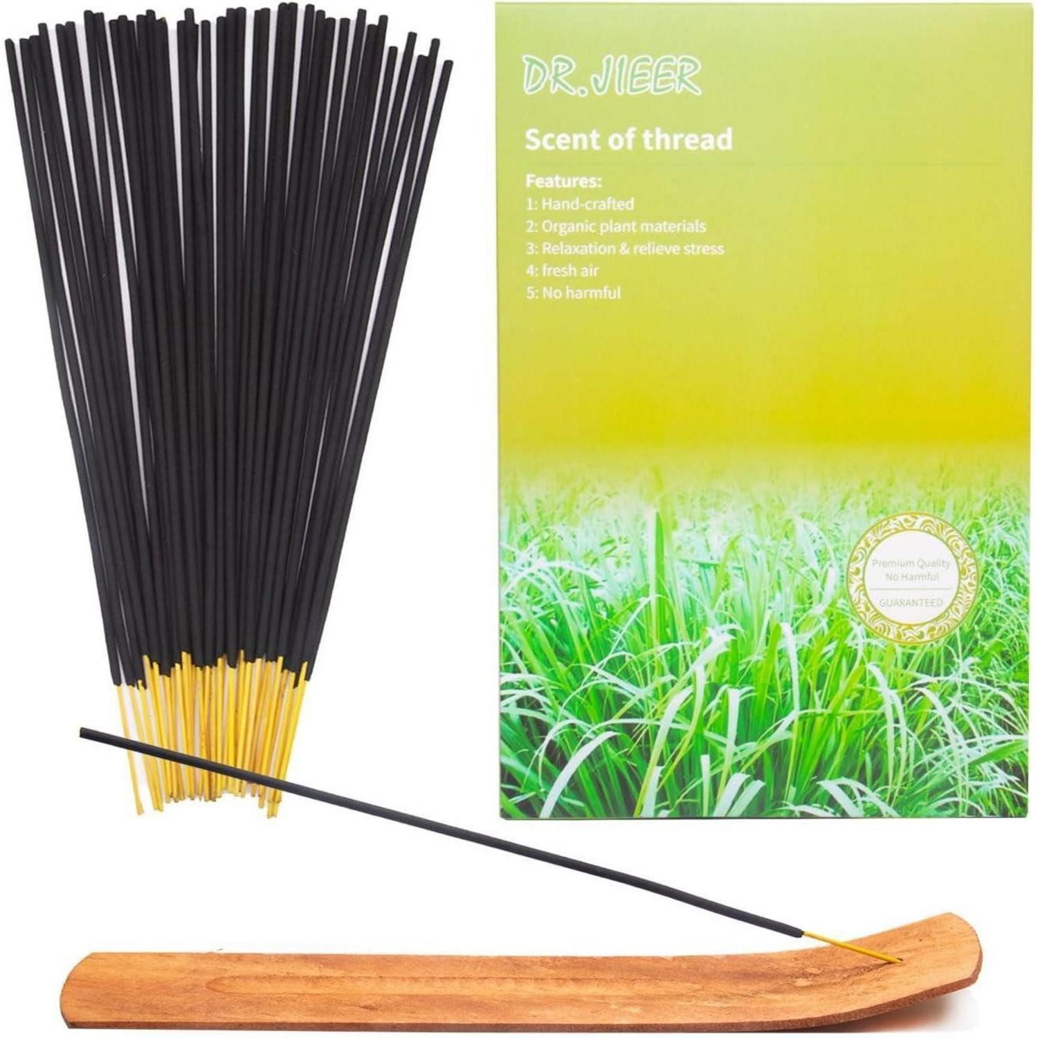 LuxusKollektion Räucherstäbchen-Halter Räucherstäbchen-Geschenkset 160 Sticks Citronella