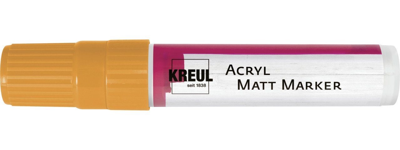 Kreul Acrylfarbe Kreul Acryl Matt Marker XXL orange