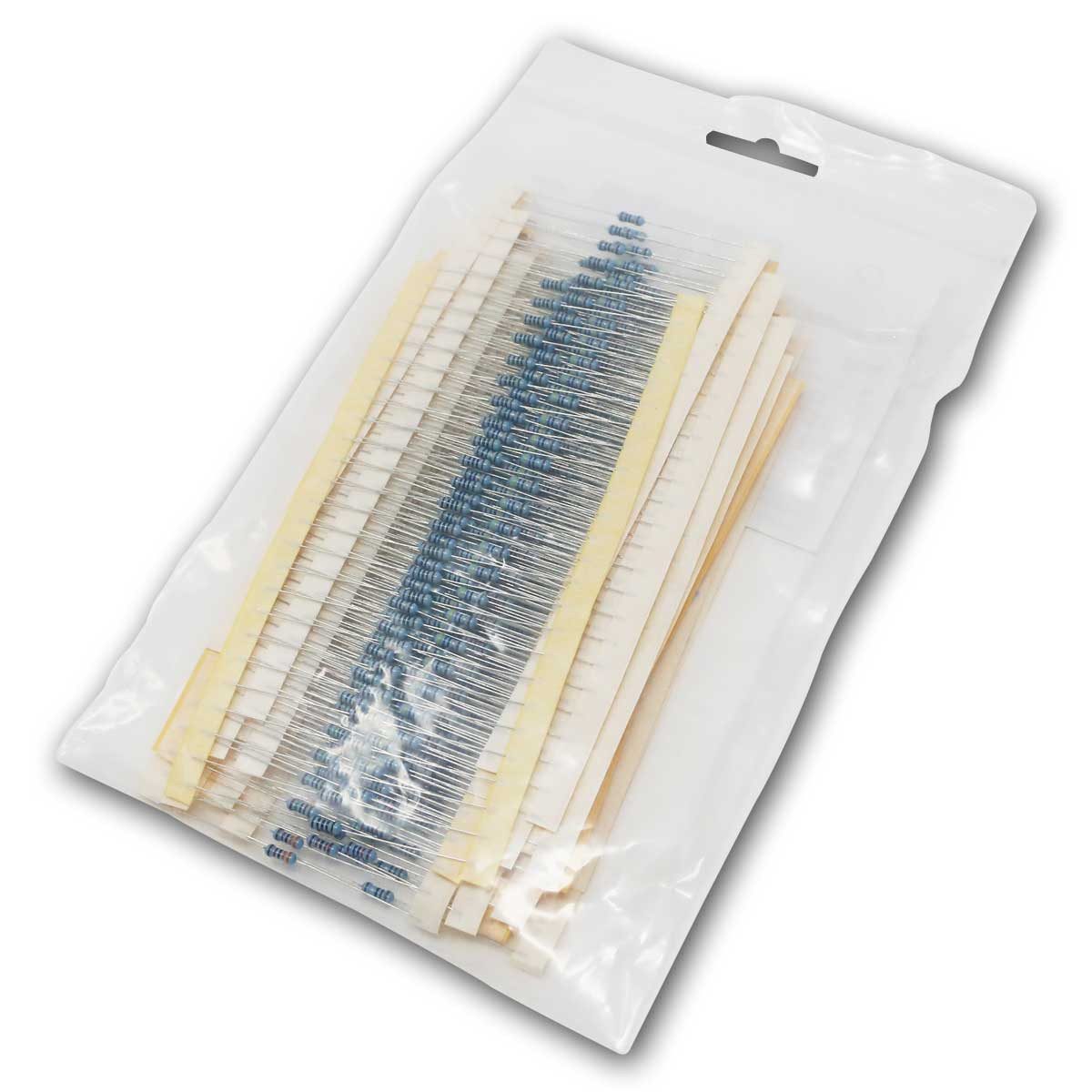 world-trading-net Modellbausatz Metallfilm Widerstände 500er Set, 0,25W, 1-1M Ohm
