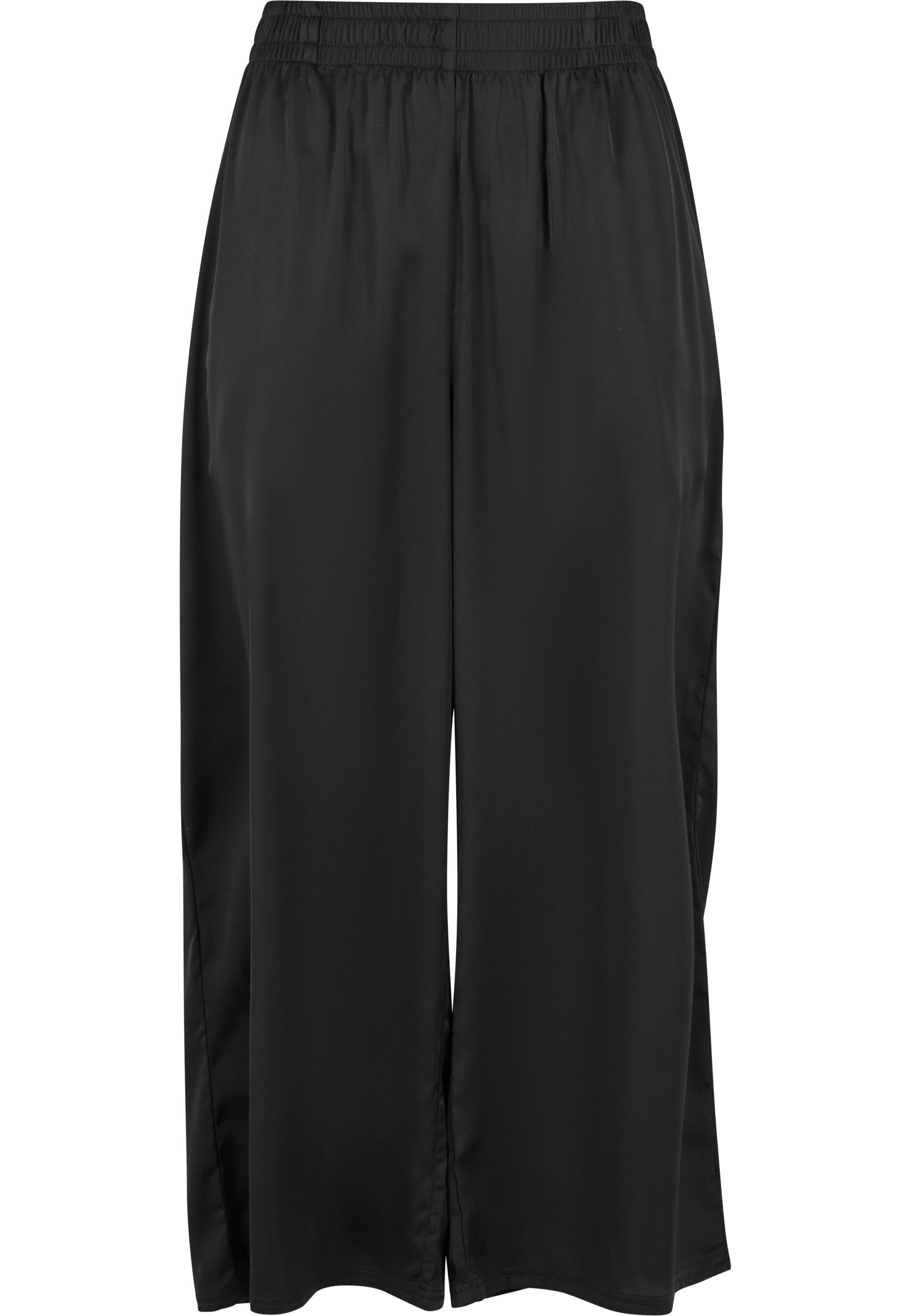 Stoffhose Urban Classics Ladies Satin Wide Leg Culotte