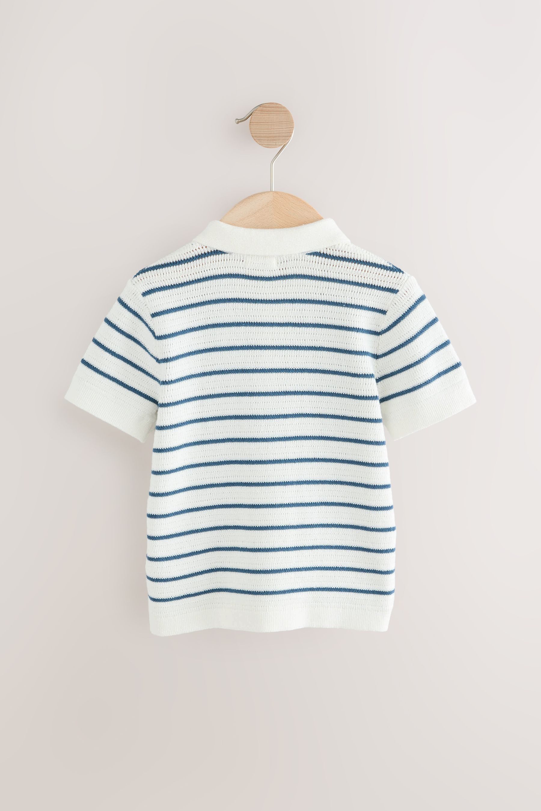 Next Polokragenpullover Strick-Poloshirt mit Knopfdetail 100 % günstig online kaufen