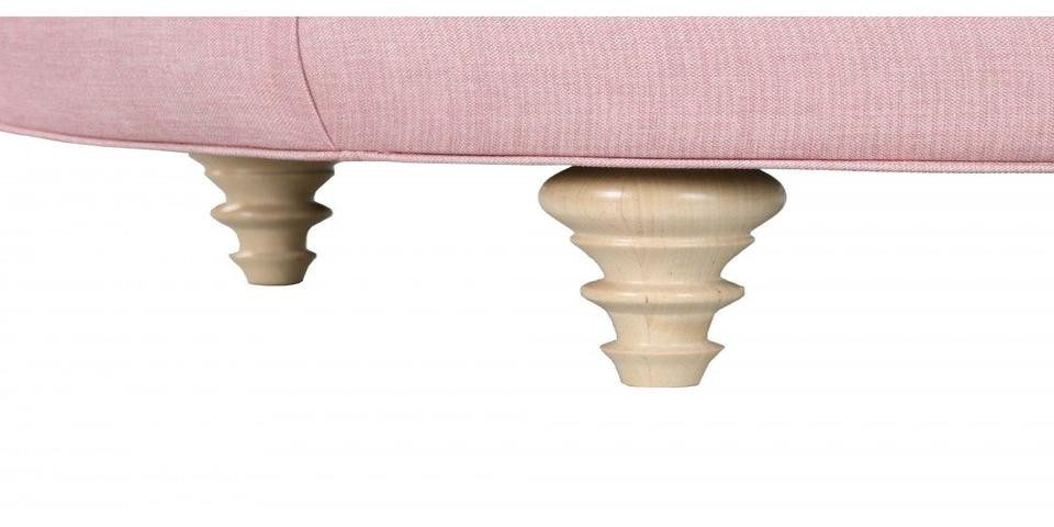 Xlmoebel Hocker Chesterfield Hocker Rufo in elegantem Design mit hochwertigem Polster (Hocker, Chesterfield Hocker Rufo), Hergestellt in Europa
