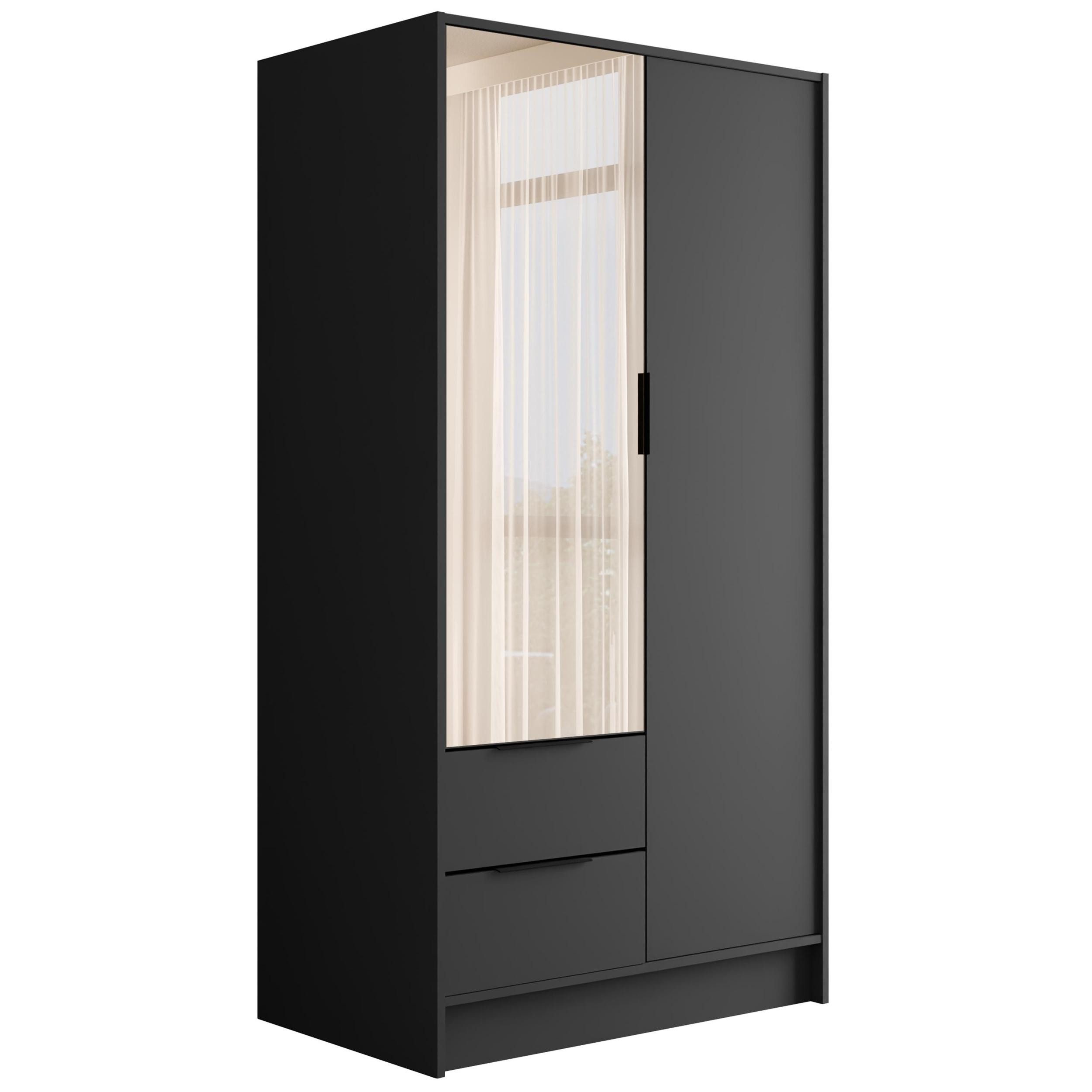 ALTDECOR Drehtürenschrank KOLIN (Kleiderschrank Garderobenschrank mit günstig online kaufen