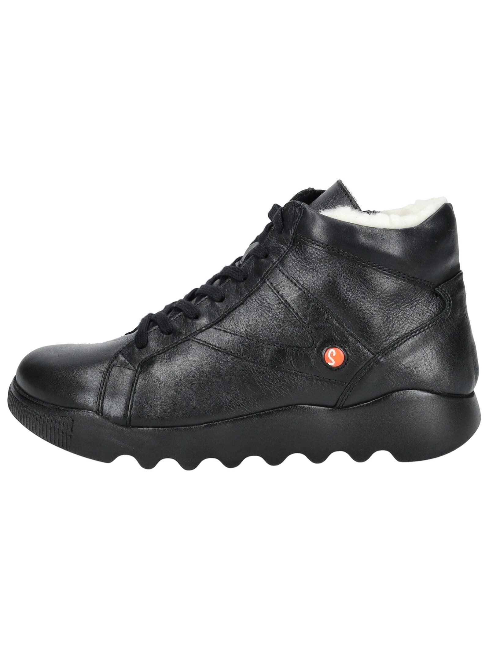 softinos softinos Stiefelette Leder Schnürstiefelette günstig online kaufen