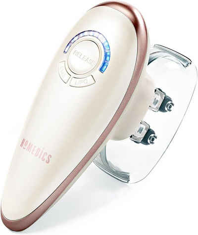 HOMEDICS Massagegerät Anti-Cellulite-Massagegerät Elektrisches Vakuum Wiederaufladbar Weiß, Handheld, Leicht, Wasseransammlungen, Wiederaufladbar