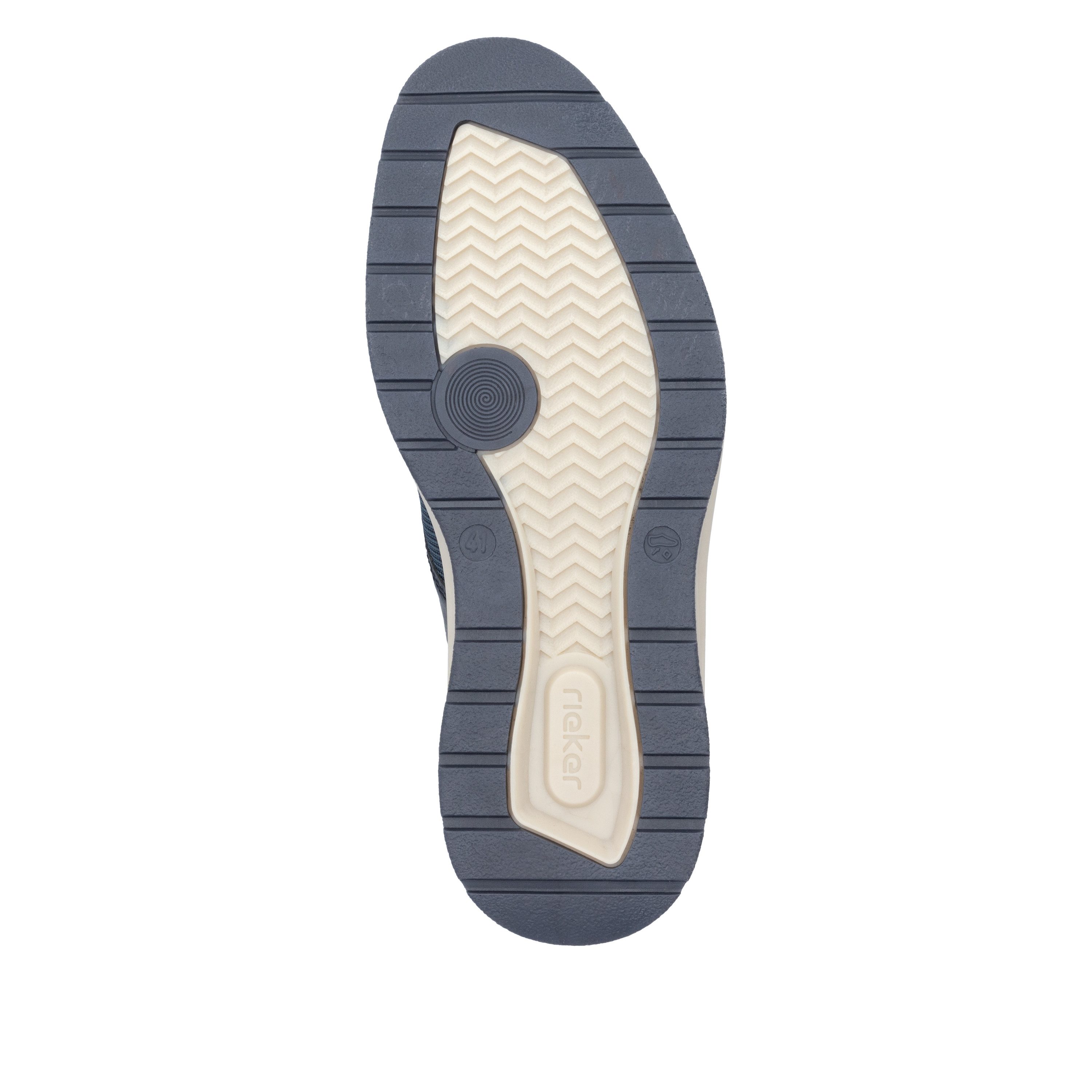 Rieker Slip-On Sneaker, Halbschuh, Freizeitschuh, Schlupfschuh mit Gummizug