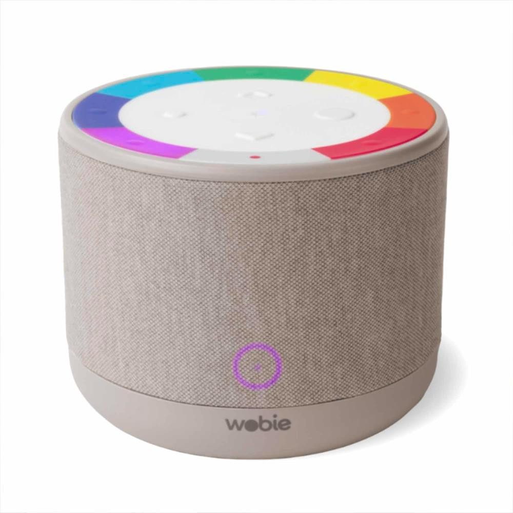 wobie box Streaming-Box Musikbox Interaktive Hörspielbox & Musikplayer Audiobox, Kindgerecht Hörbücher, Musik und Podcasts streamen