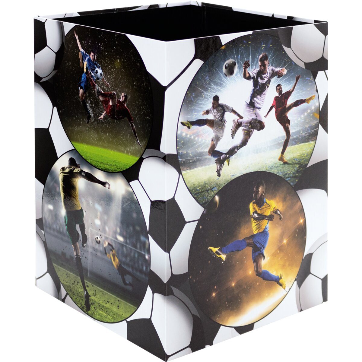 HERMA Papierkorb Papierkorb Karton Fussball
