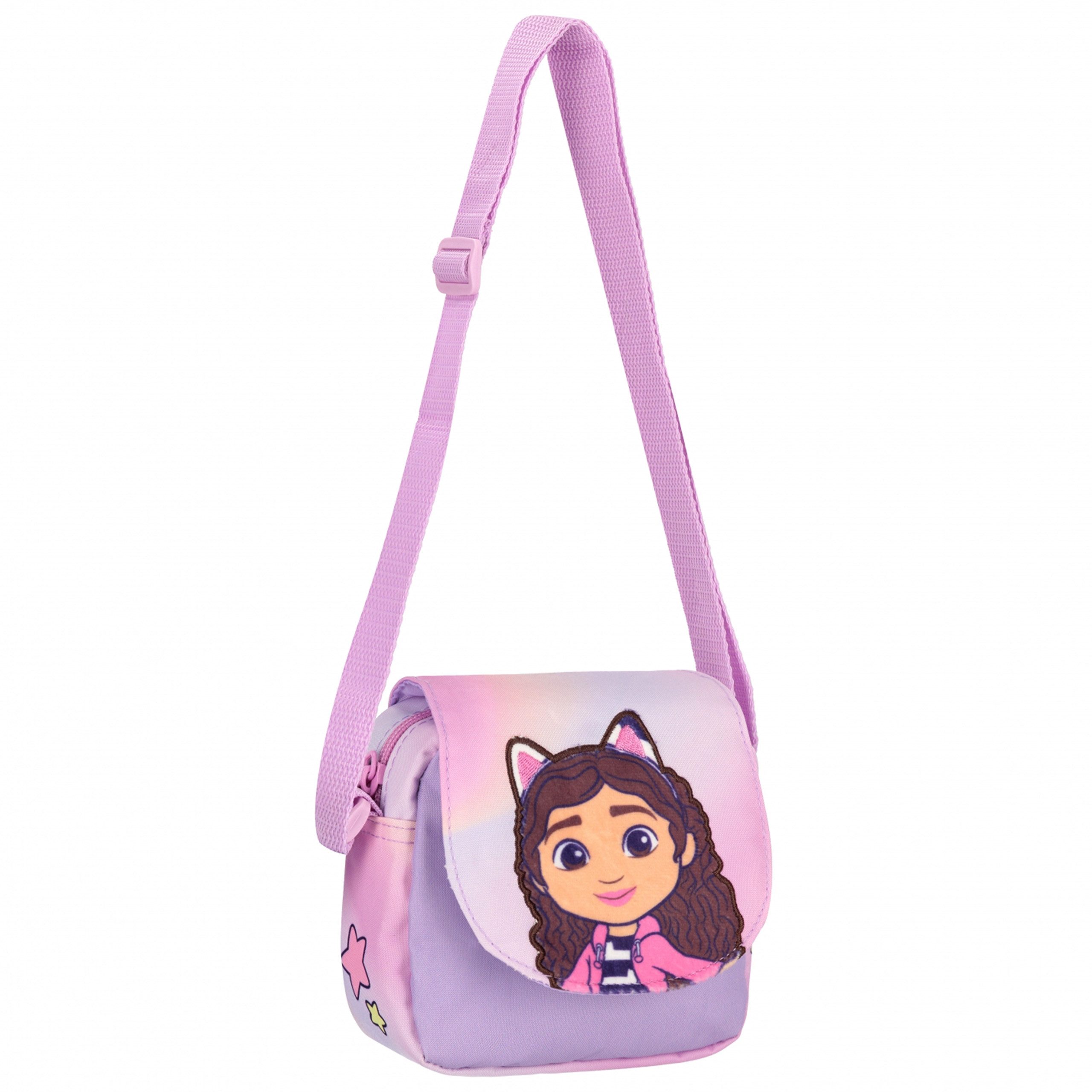 Gabby's Dollhouse Handtasche Gabby's Dollhouse Reißverschlusstasche Mädchen Tasche Riemen – Bild 3 von 5
