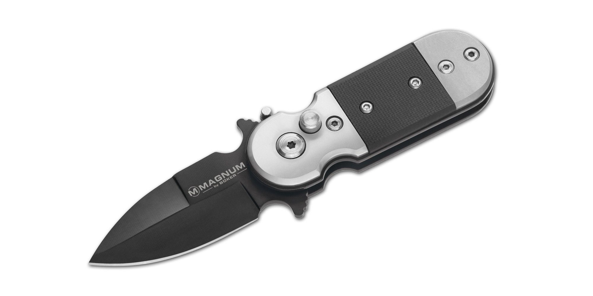 MAGNUM by BÖKER Taschenmesser Black Lightning Einhandmesser Clip