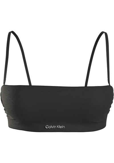 Calvin Klein Swimwear Bandeau-Bikini-Top BANDEAU-RP, mit Streifenstruktur