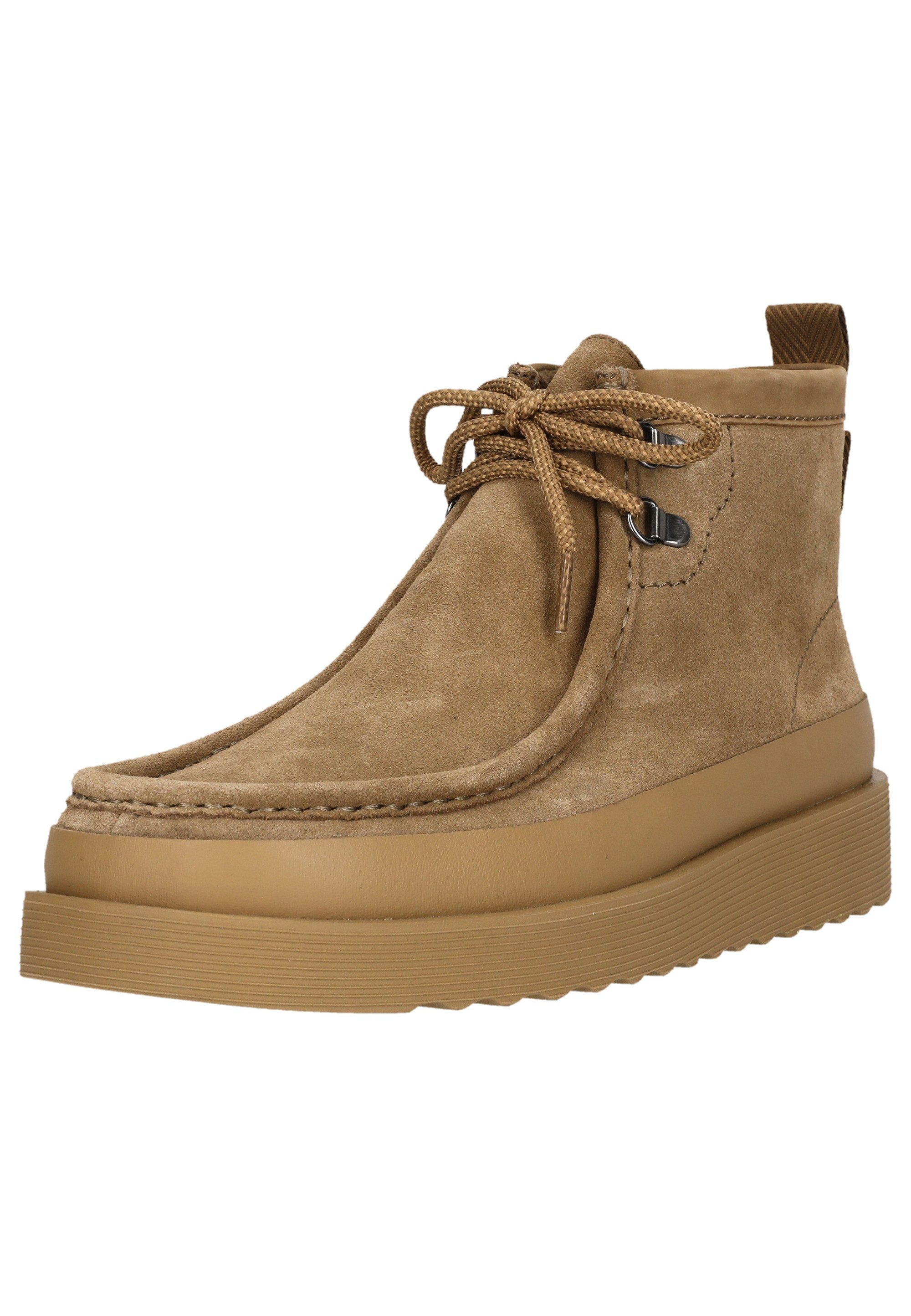 Clarks Wallabee FTR2 High Stiefel aus weichem Veloursleder günstig online kaufen