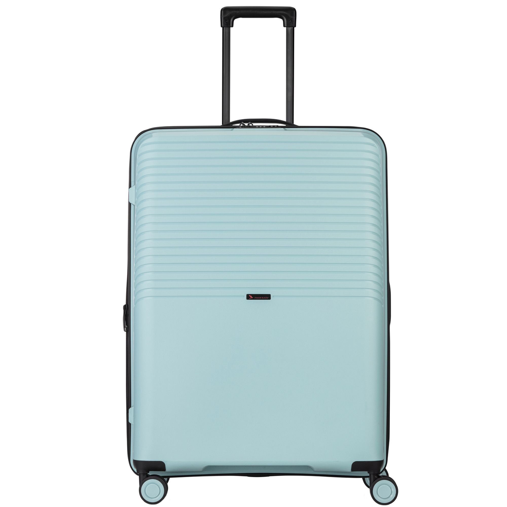 Pack Easy Hartschalen-Trolley Jet, 4 Rollen, Polypropylen hellblau