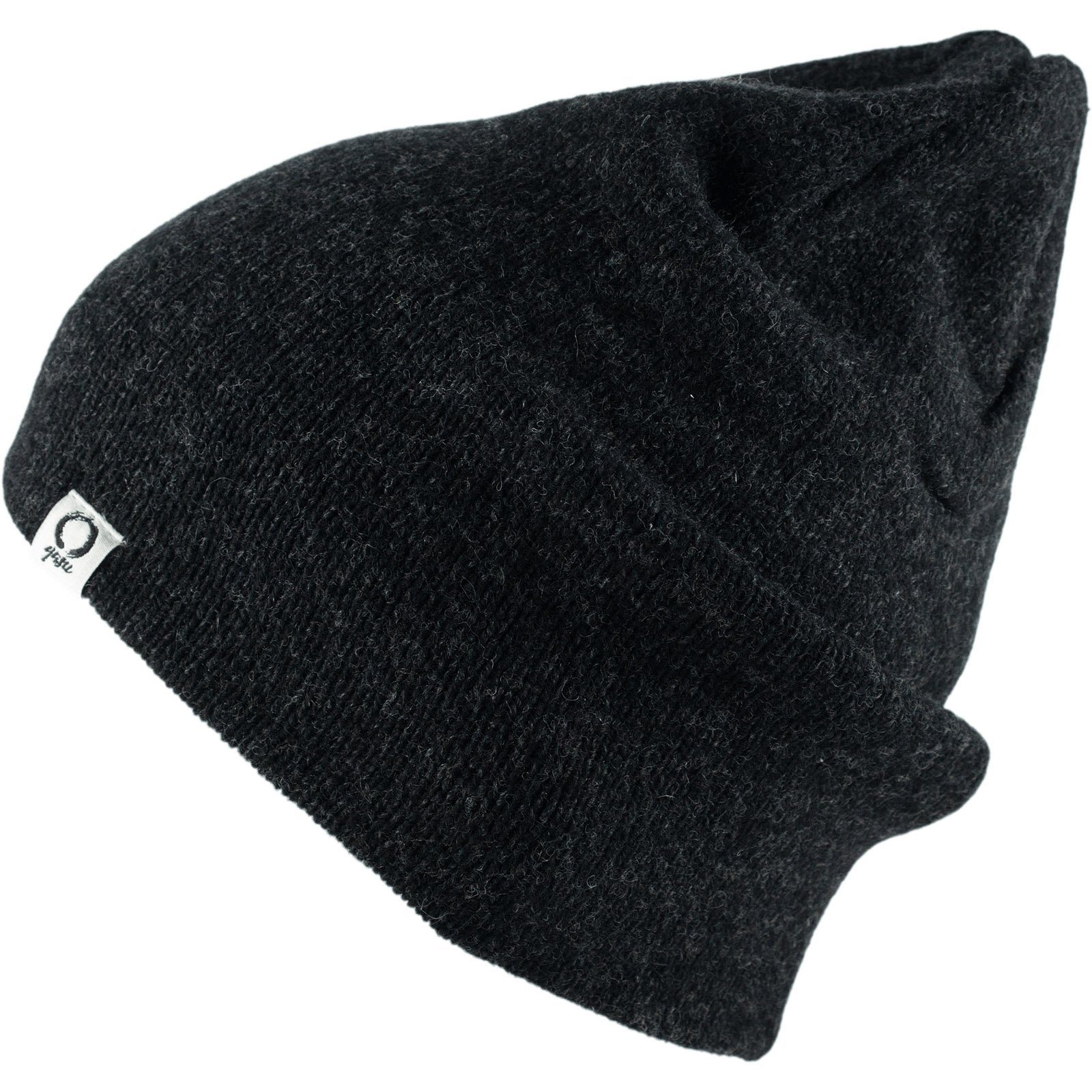 yasu Beanie Wintermütze Nami Unisex Mütze Fein Wollmütze Beanie Wolle Strickmütze Lamm