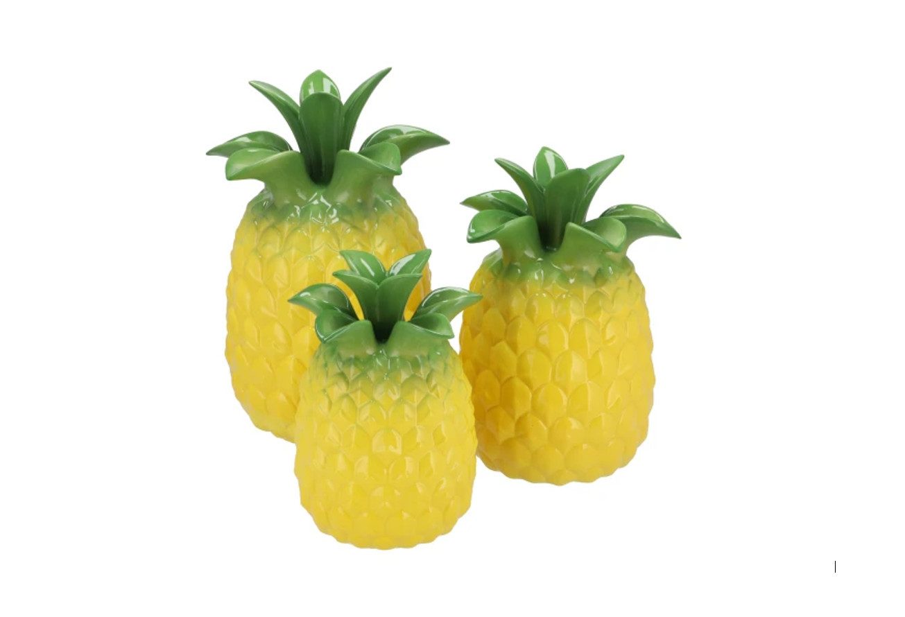 Daan Kromhout Dekovase Ananas als Dekovase oder als Dekoration verschiedene Varianten