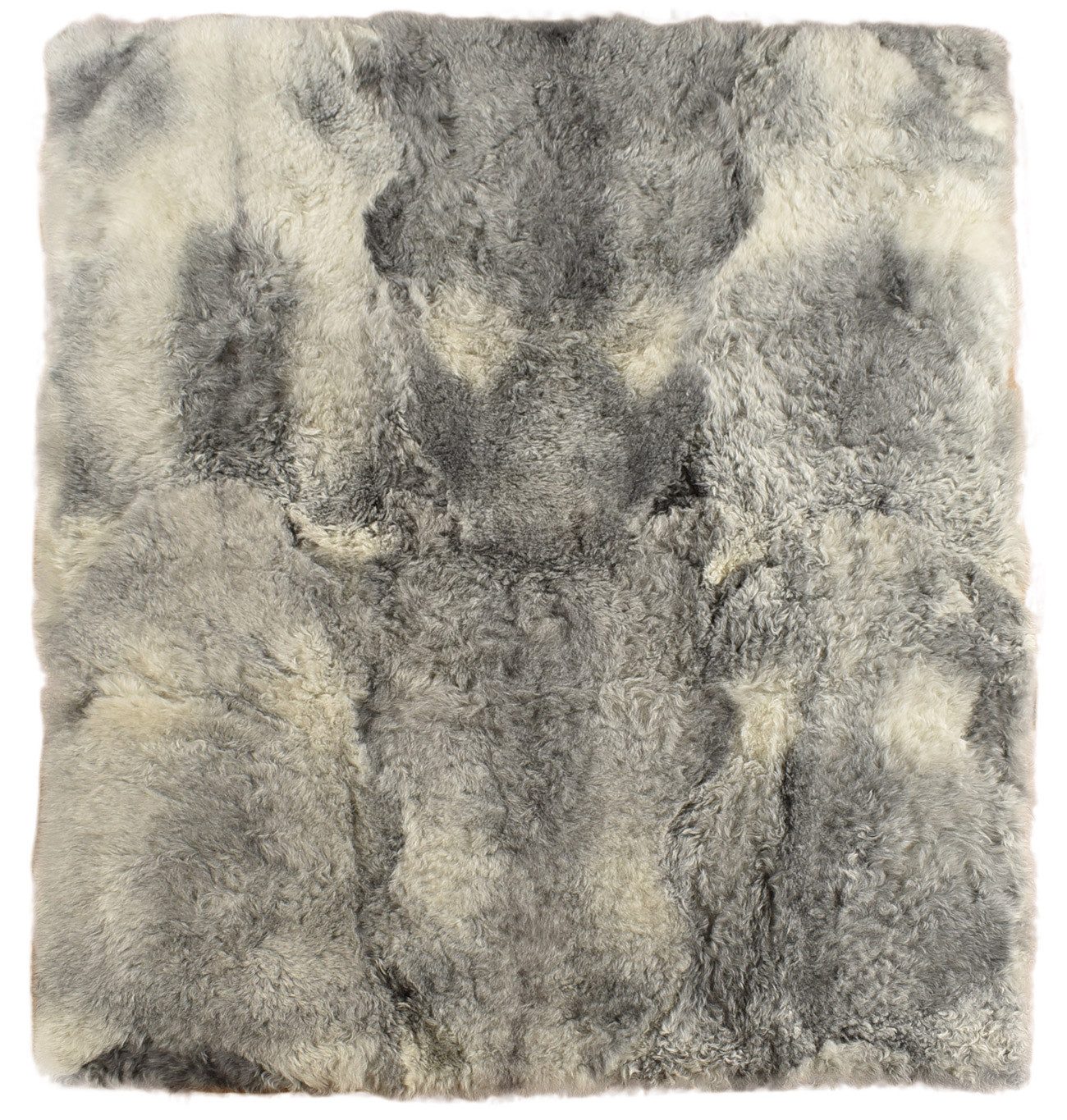 KUHFELL online & NOMAD Fellteppich Lammfell Teppich aus 6 echten Lammfellen ca. 200 x 150 cm
