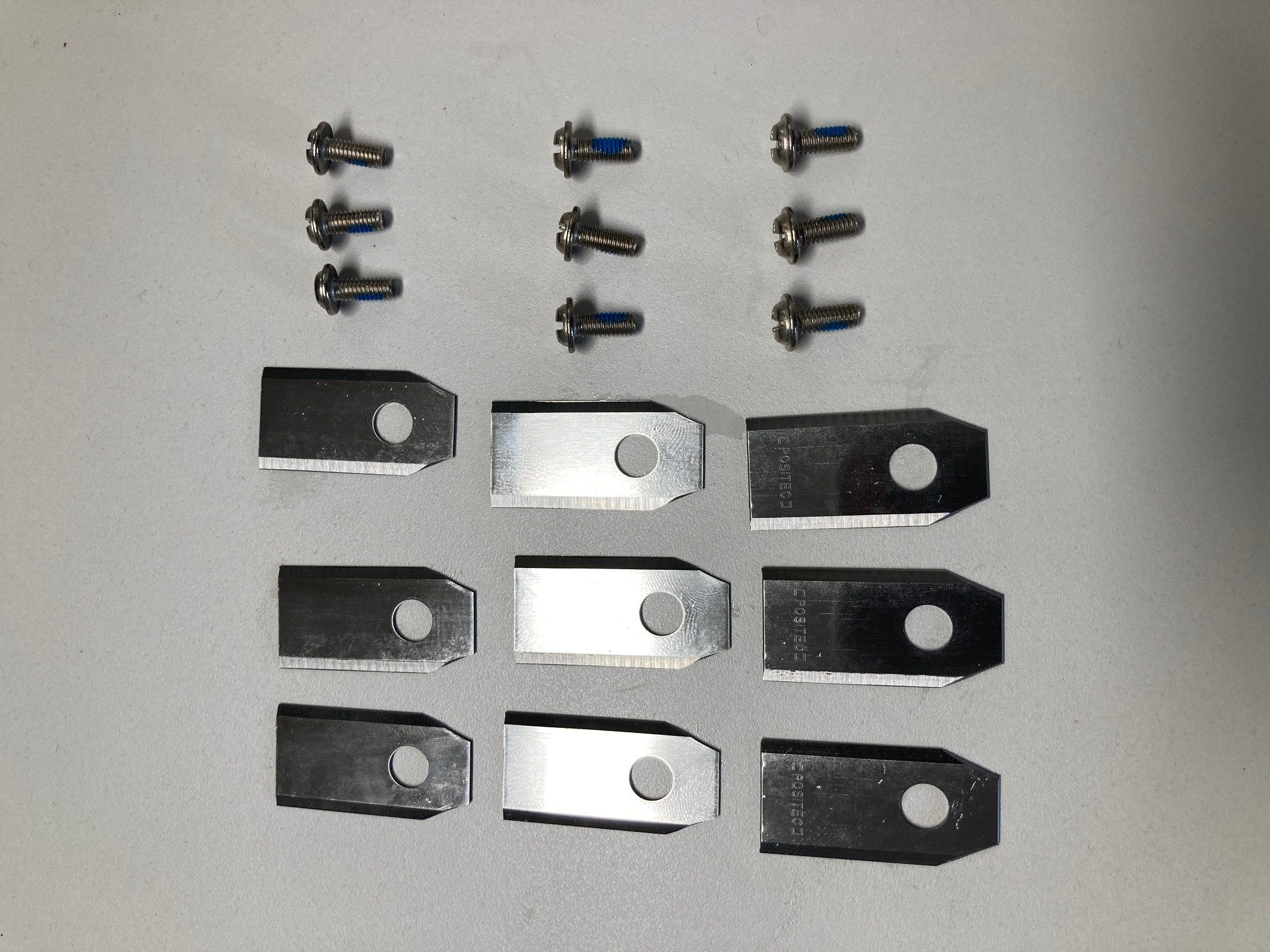 Kress Mährobotermesser 59003411 Klingen- mit Schraubensatz 9er Set