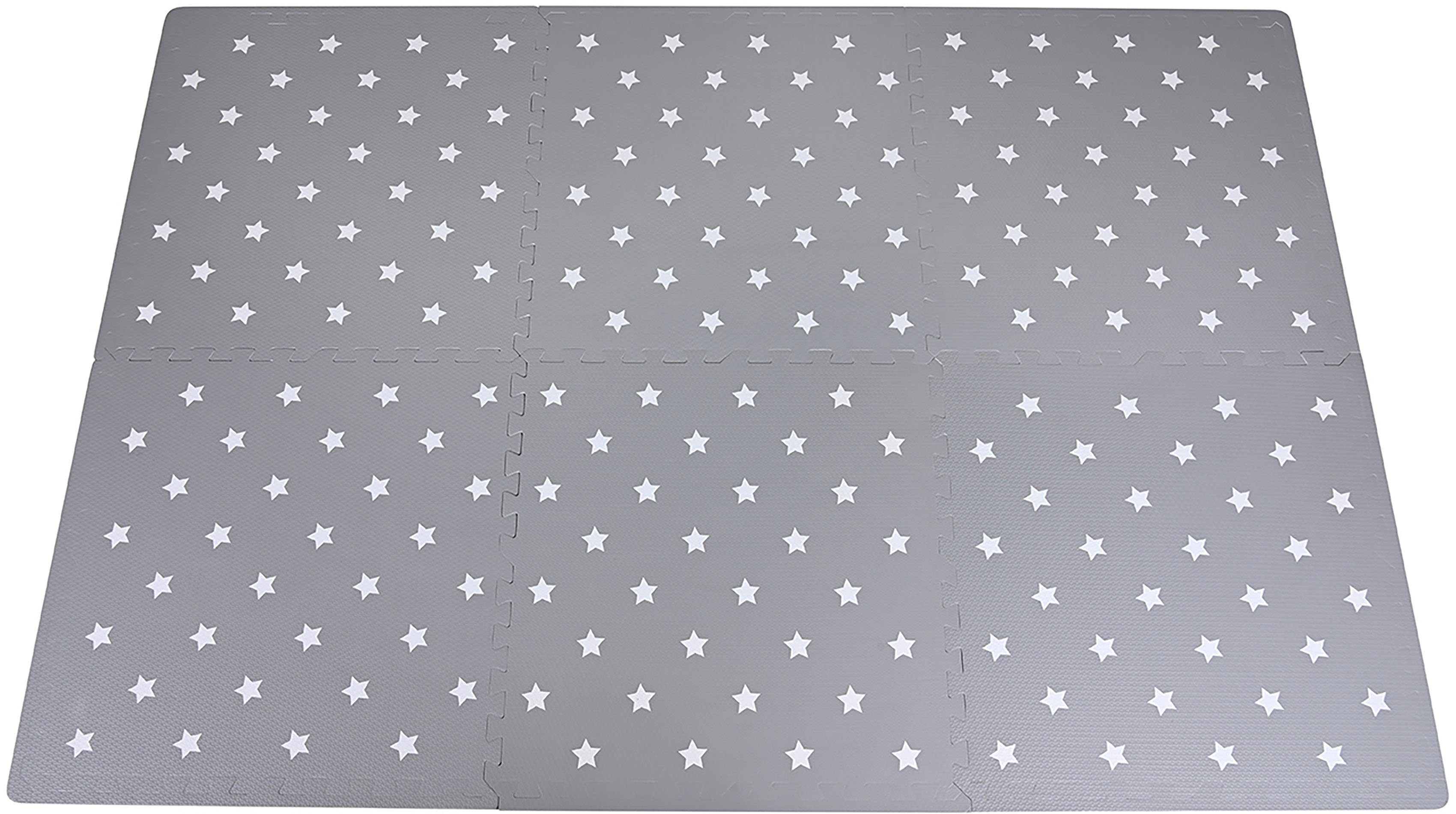 Knorrtoys® Puzzle Softteppich Matte, grau, 18 günstig online kaufen
