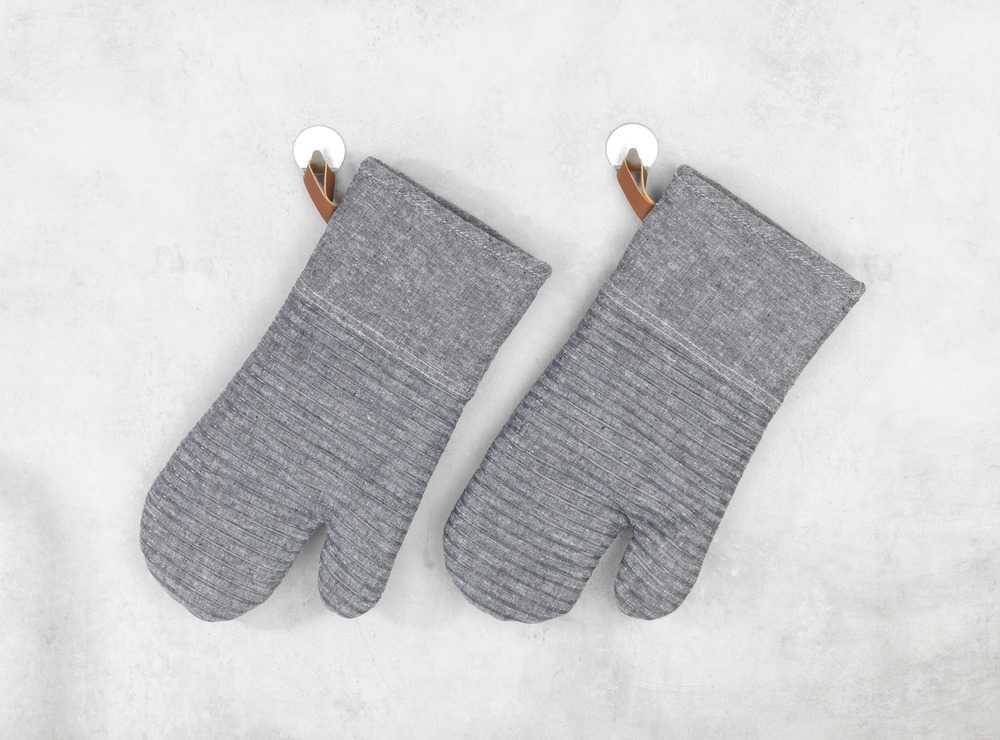 WENKO Topfhandschuhe Topfhandschuhe ADA STRIPES, 2er-Set, WENKO, (Küchen-Set)