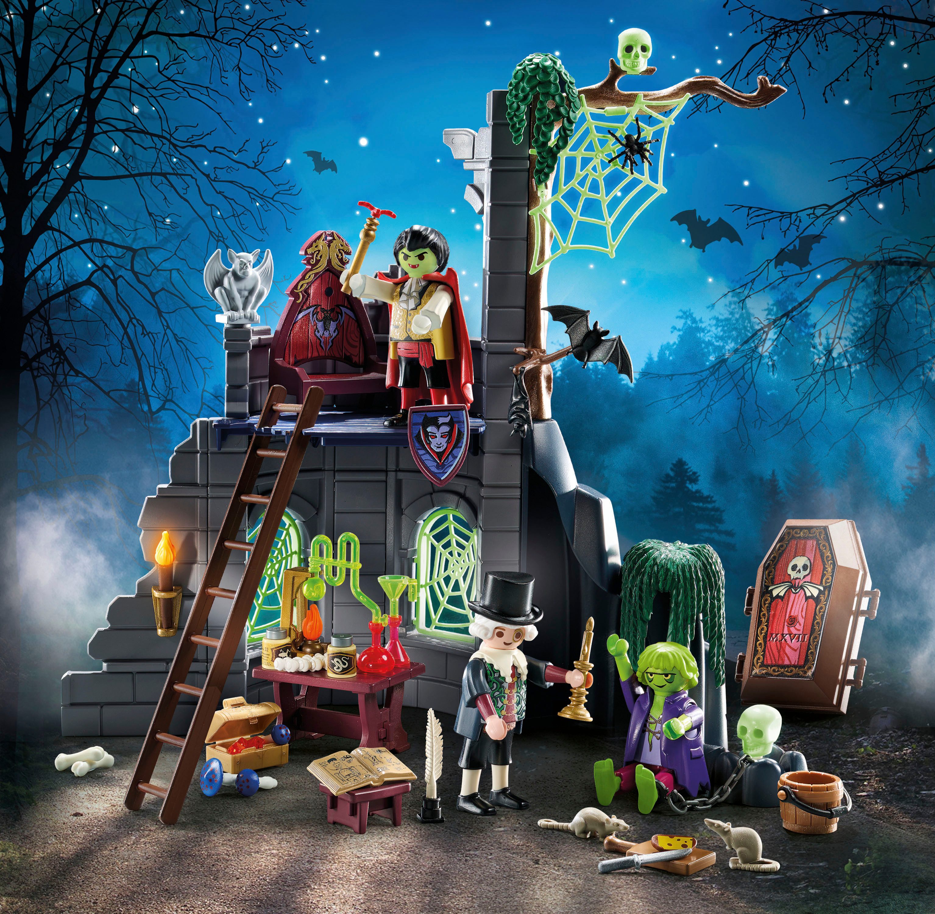 Playmobil® Gespenstische Ruine (71651) Konstruktions-Spielset, (88 St), Mad günstig online kaufen